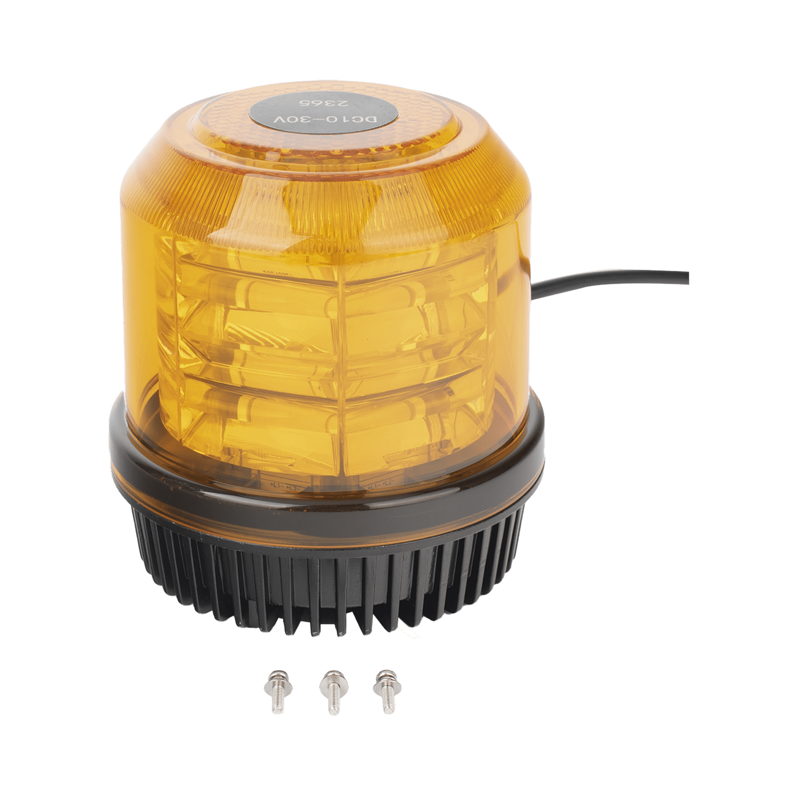 Burbuja brillante de 12 LEDs, color ambar, montaje fijo XLTE2365A - EPCOM INDUSTRIAL SIGNALING