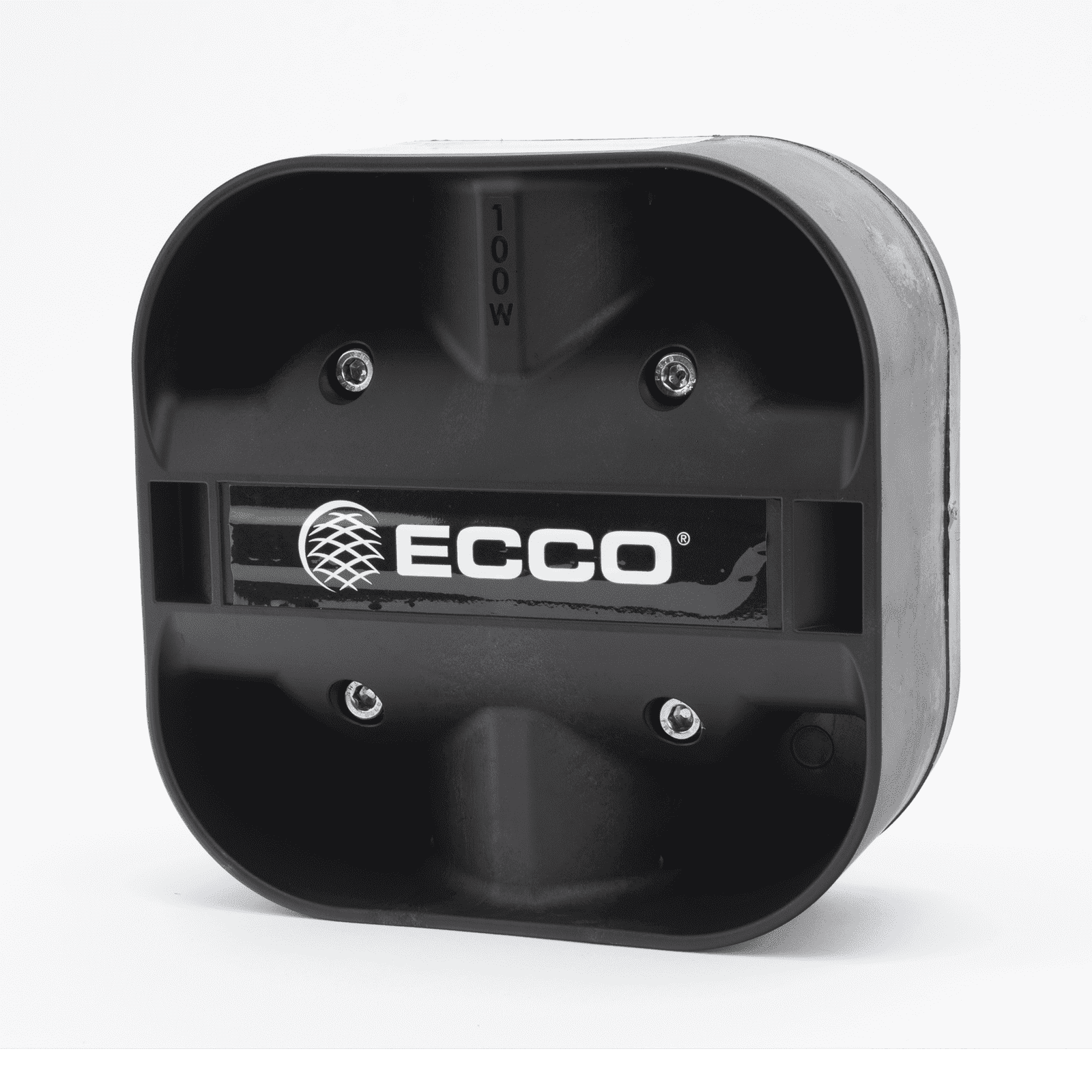Bocina Compacta de Uso Rudo, 100 Watts de Potencia, Ideal Para Vehículos de Encubierto, Con Soporte Universal, 11 Ohms de Impedancia C3100U - ECCO