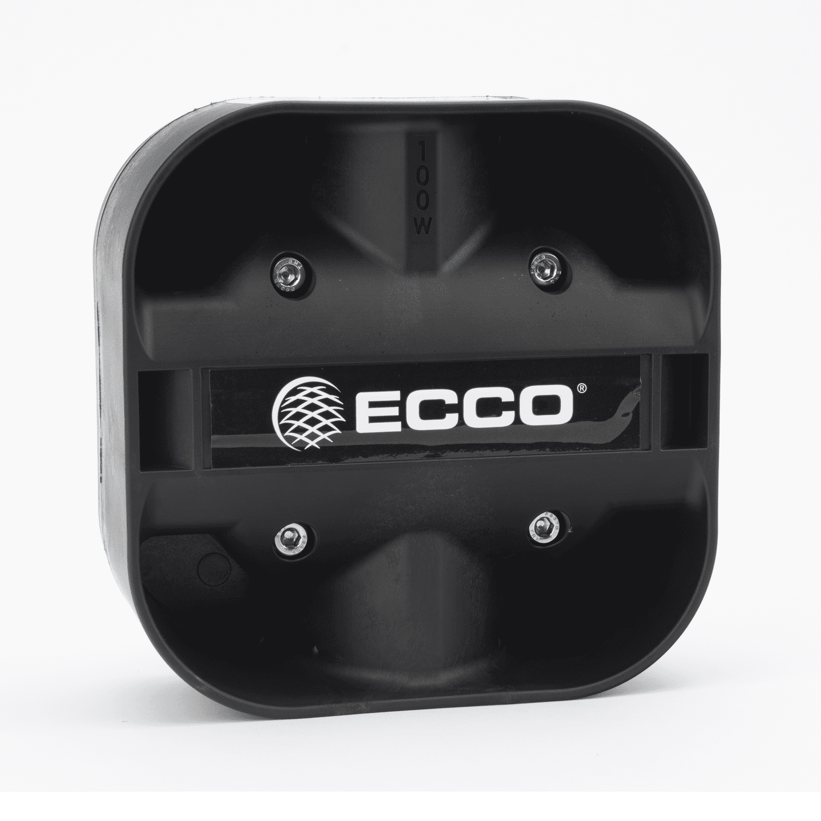 Bocina Compacta de Uso Rudo, 100 Watts de Potencia, Ideal Para Vehículos de Encubierto, Con Soporte Universal, 11 Ohms de Impedancia C3100U - ECCO