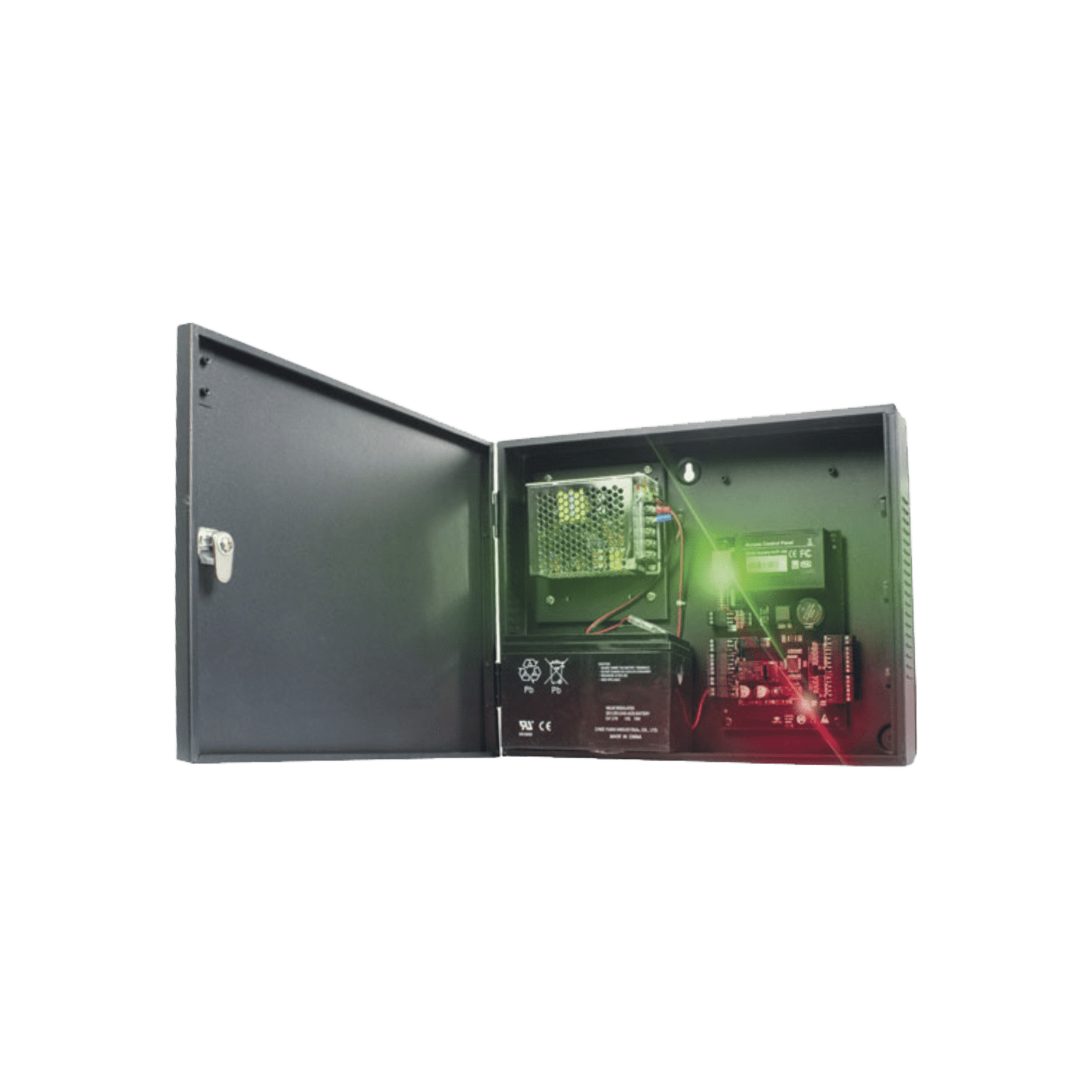 C3400 Panel de Control de Acceso para 4 Puertas / Fácil Administración / 30,000 Tarjetas / Incluye Gabinete y Fuente de Alimentación 12Vcc/3A / Software GRATIS SYSCA-4R-4D - ZKTECO - AccessPRO