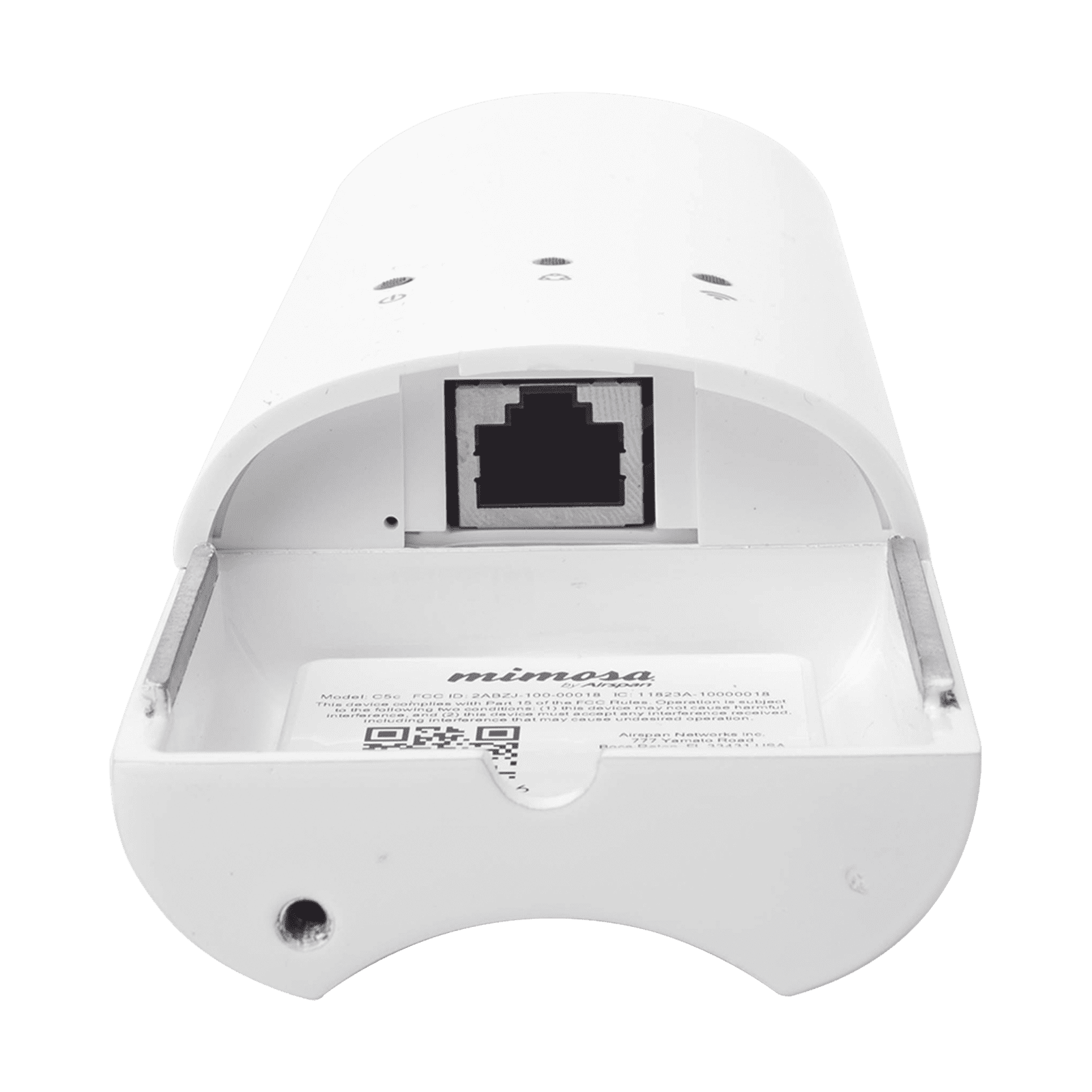 Radio modular hasta 500 Mbps de 4.9-6.4 GHz, IP55, 2×2:2 MIMO, Monitoreo a través de la nube, Adaptación automática al entorno, no incluye inyector POE C5C 87558 - MIMOSA NETWORKS