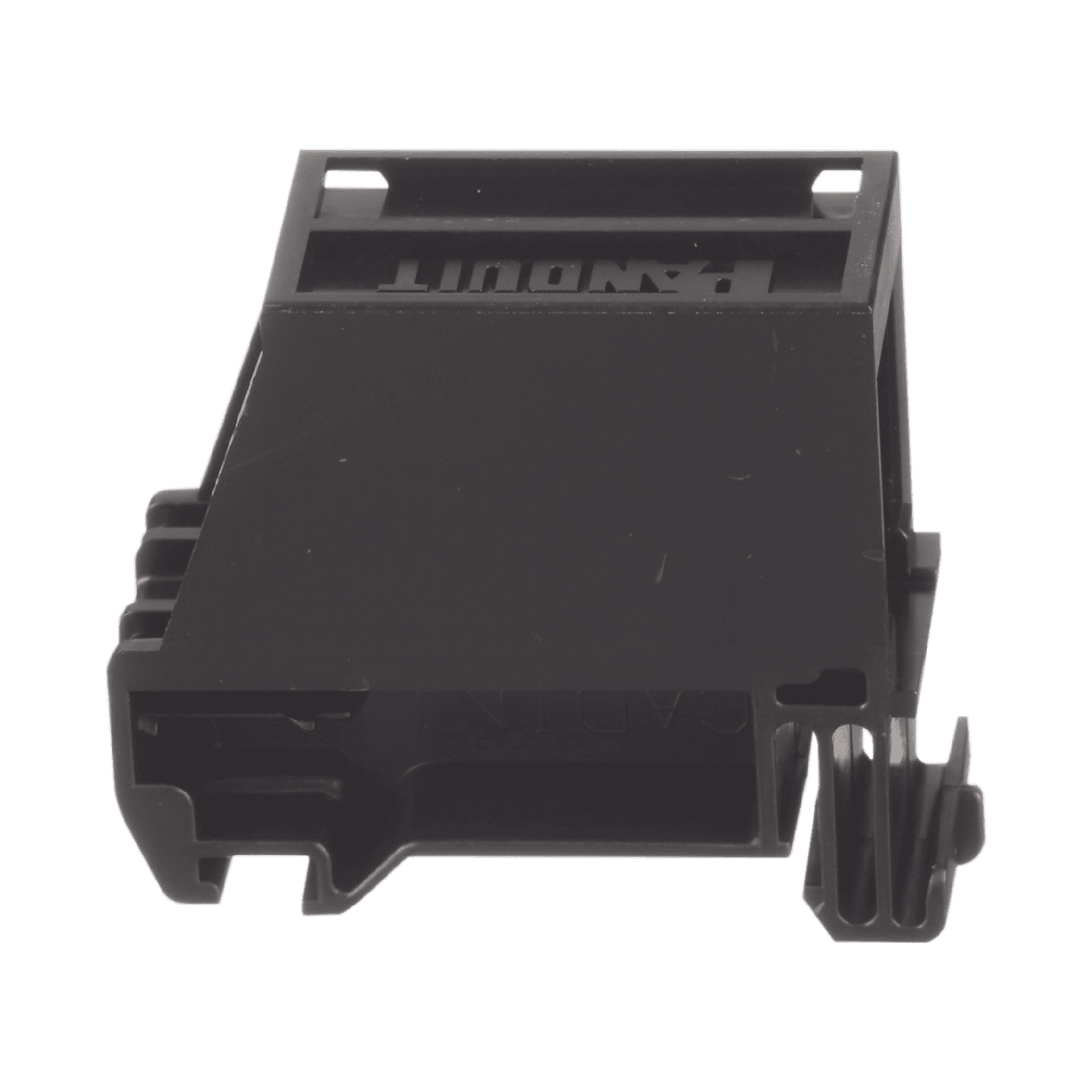 Adaptador de 1 Puerto, Para Conectores Tipo Mini-Com, Montaje en Riel Din Estándar de 35mm, Color Negro CADIN1BL - PANDUIT