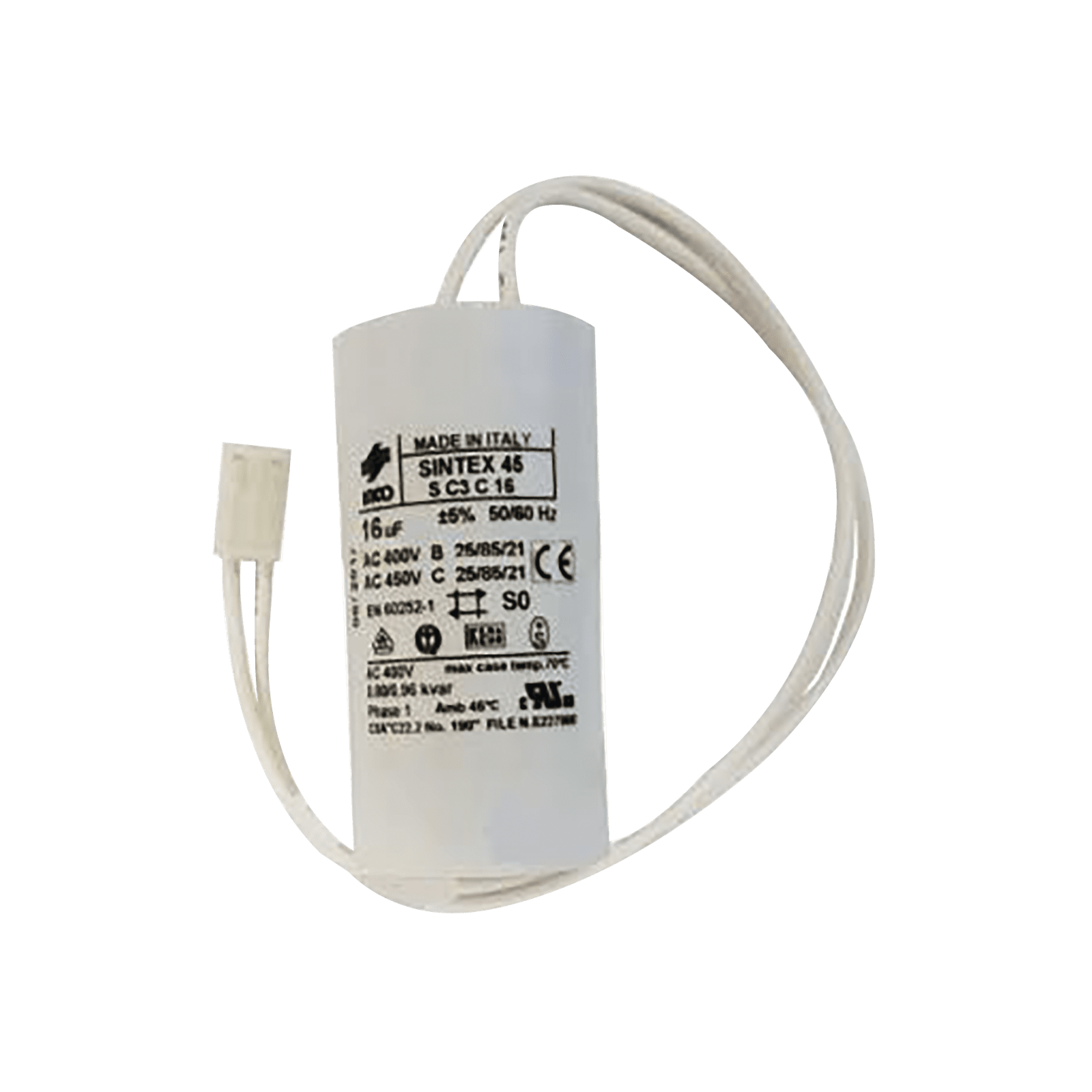 CAPACITOR DE ARRANQUE 16 uF PARA BARRERAS 620/640 7600525 - FAAC