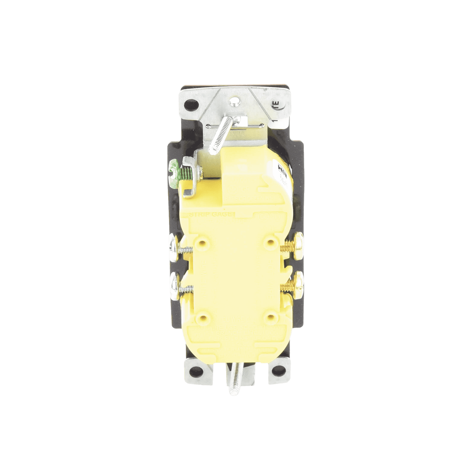 Tomacorriente, receptaculo convencional 120V, 15A, color negro. CAR15BLS - LUTRON ELECTRONICS