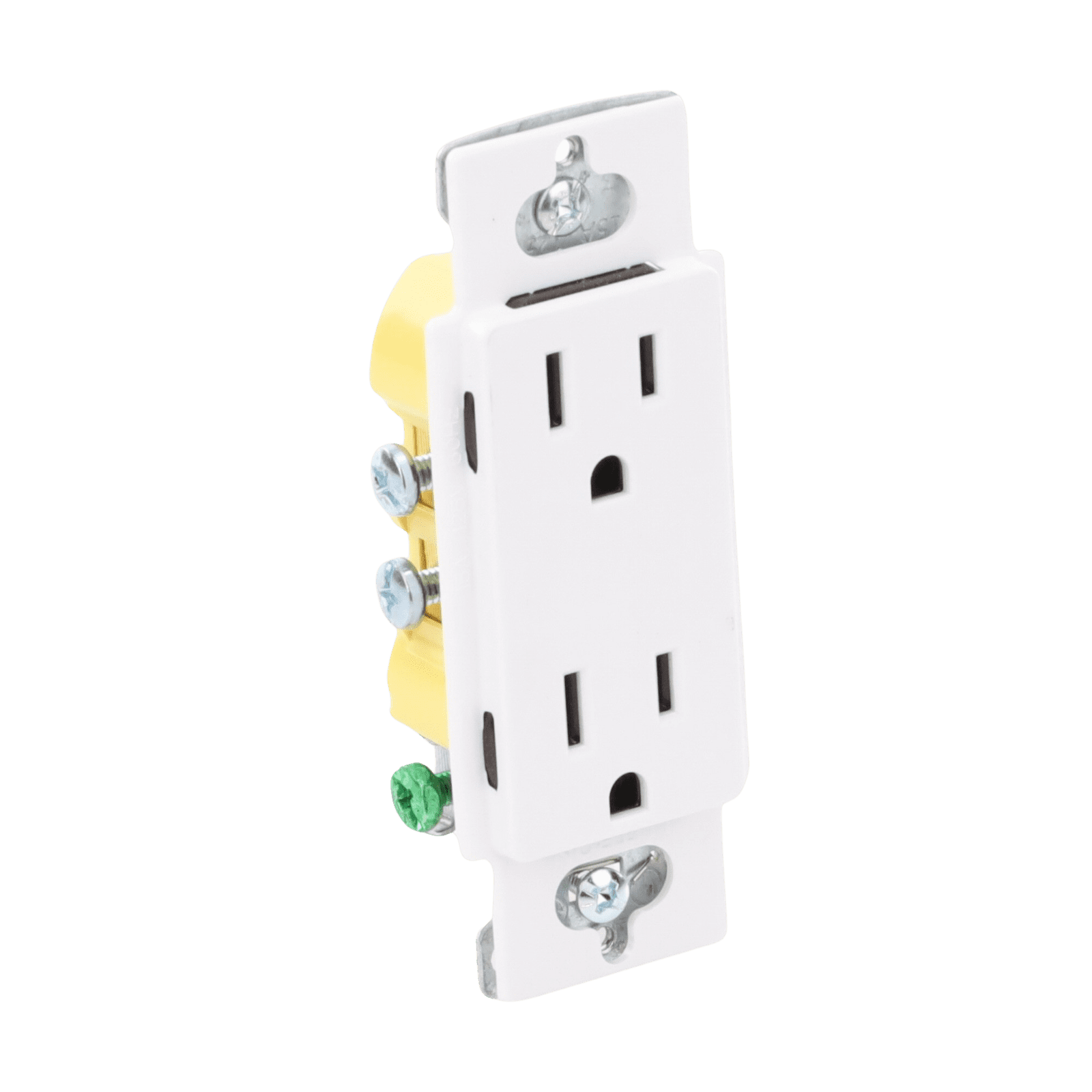 Tomacorriente receptáculo convencional 120V, 15A, color blanco. CAR15WH - LUTRON ELECTRONICS