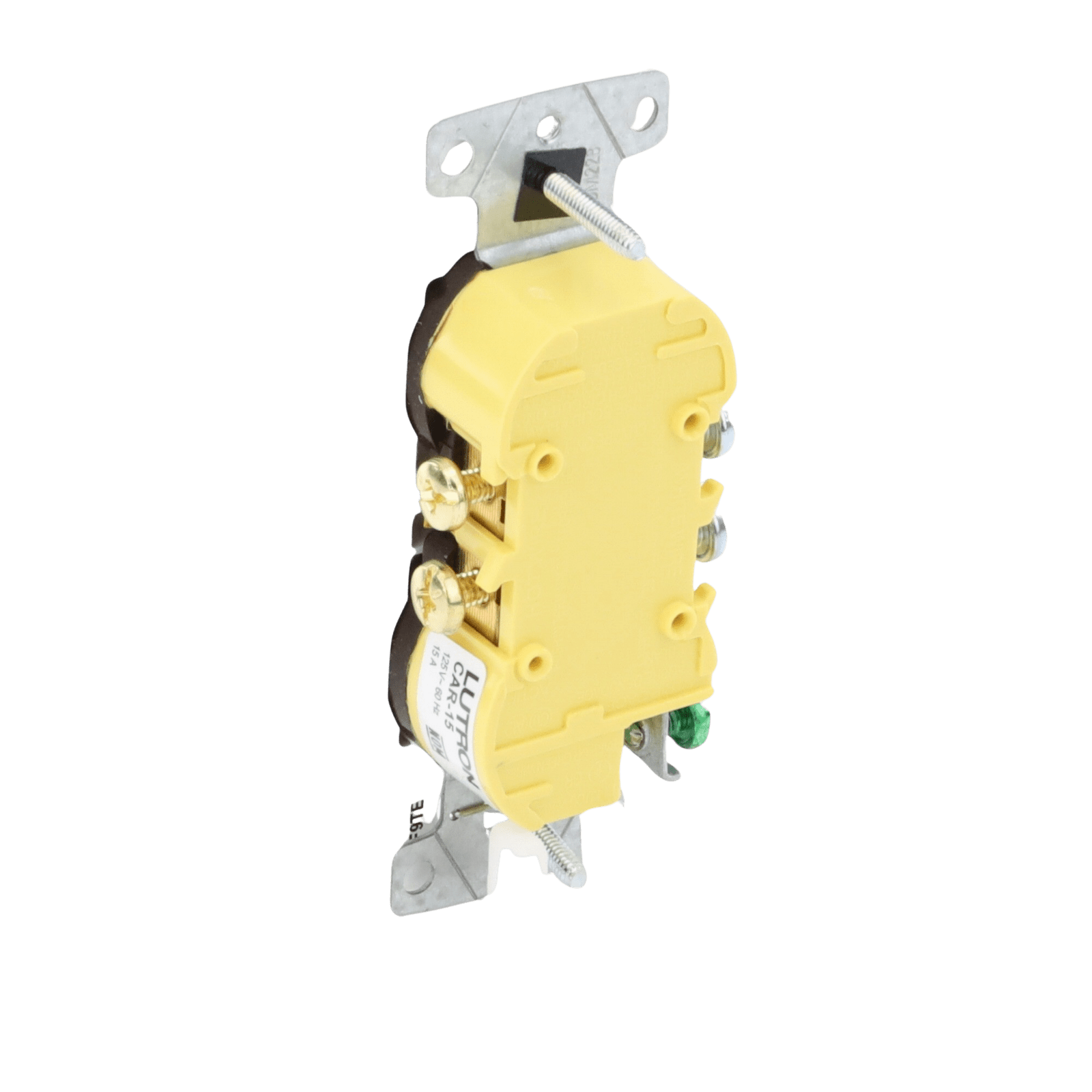 Tomacorriente receptáculo convencional 120V, 15A, color blanco. CAR15WH - LUTRON ELECTRONICS