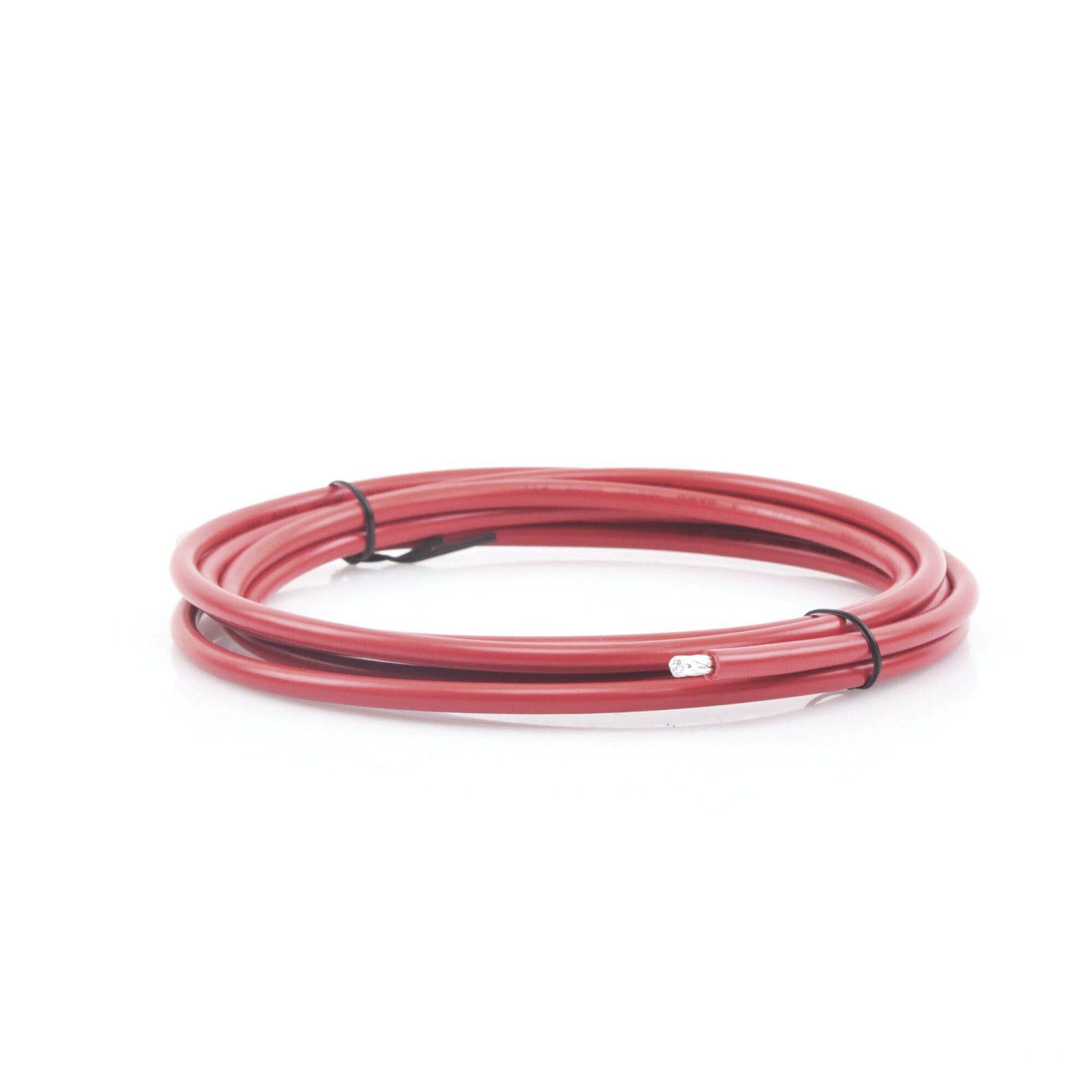 Cable para Controlador 3.0 m, Rojo, Calibre 8 AWG con Terminal de Ojo en un Extremo CBL-8AWG-3R - EPCOM POWERLINE