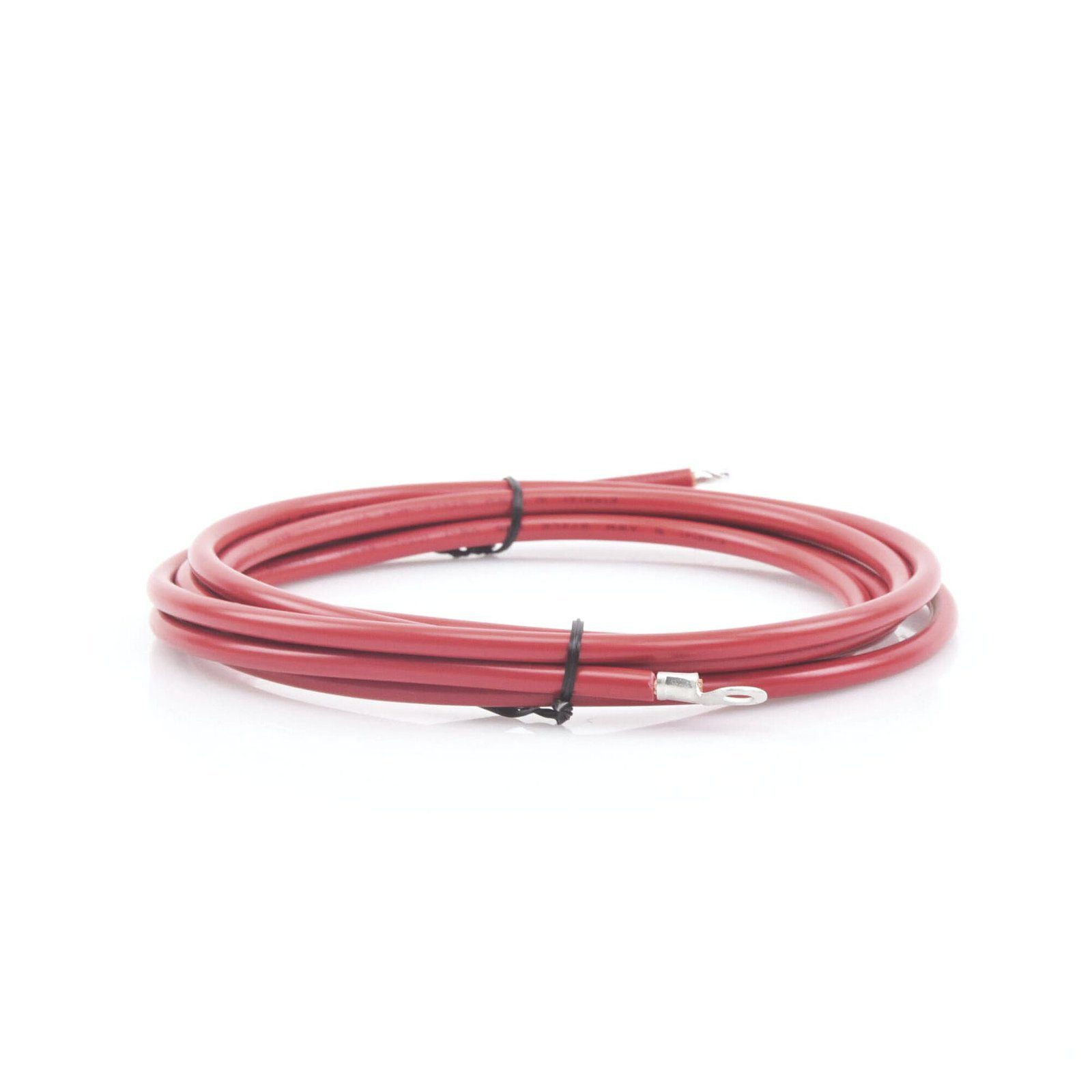 Cable para Controlador 3.0 m, Rojo, Calibre 8 AWG con Terminal de Ojo en un Extremo CBL-8AWG-3R - EPCOM POWERLINE