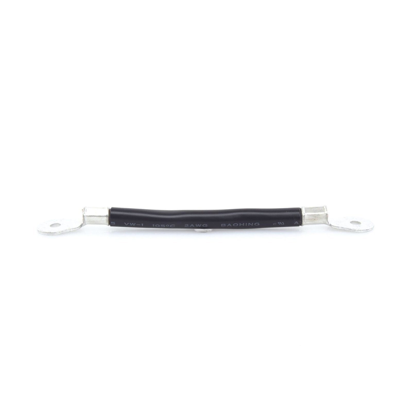 Cable para Baterías, 0.2m, Negro, Calibre 2 AWG con Terminales de Ojo en Ambos Extremos CBL-AWG2-0.2B - EPCOM POWERLINE