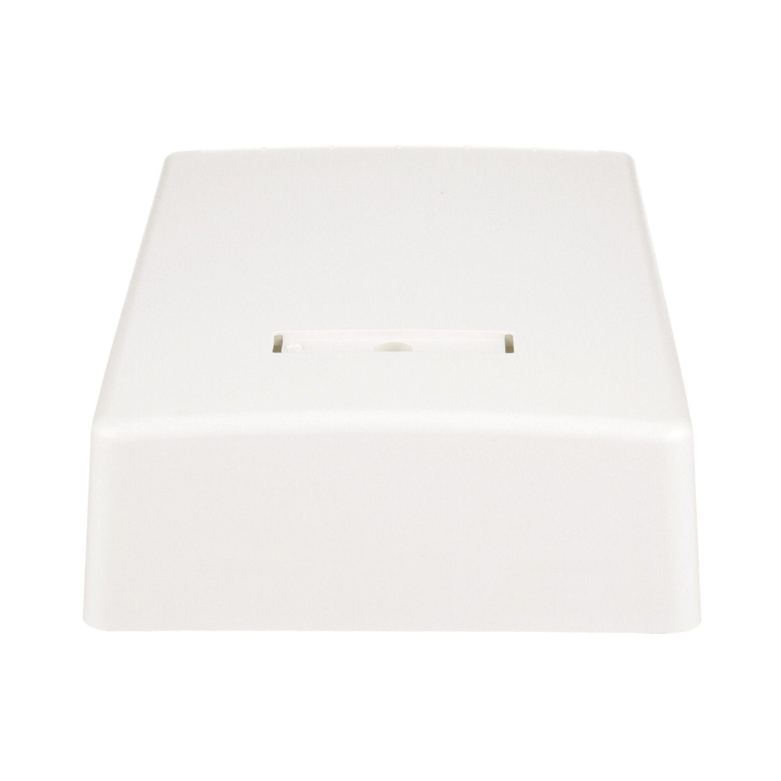 Caja de Montaje en Superficie, Con Accesorio para Resguardo de Fibra Óptica, Para 12 Módulos Mini-Com, Color Blanco Mate CBXF12IW-AY - PANDUIT