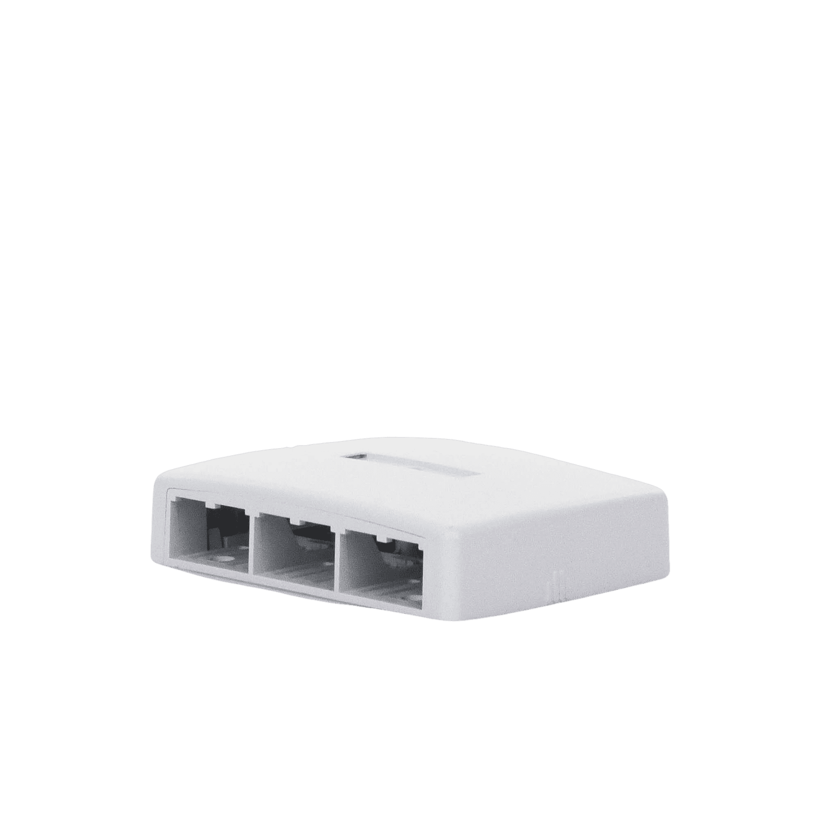 Caja de Montaje en Superficie, Para 6 Módulos Mini-Com, Color Blanco CBXQ6WH-A - PANDUIT