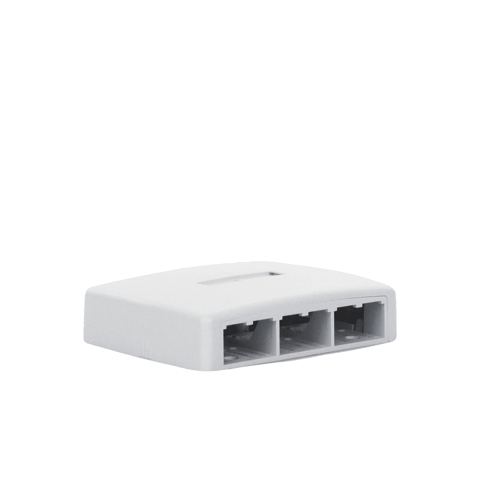 Caja de Montaje en Superficie, Para 6 Módulos Mini-Com, Color Blanco CBXQ6WH-A - PANDUIT