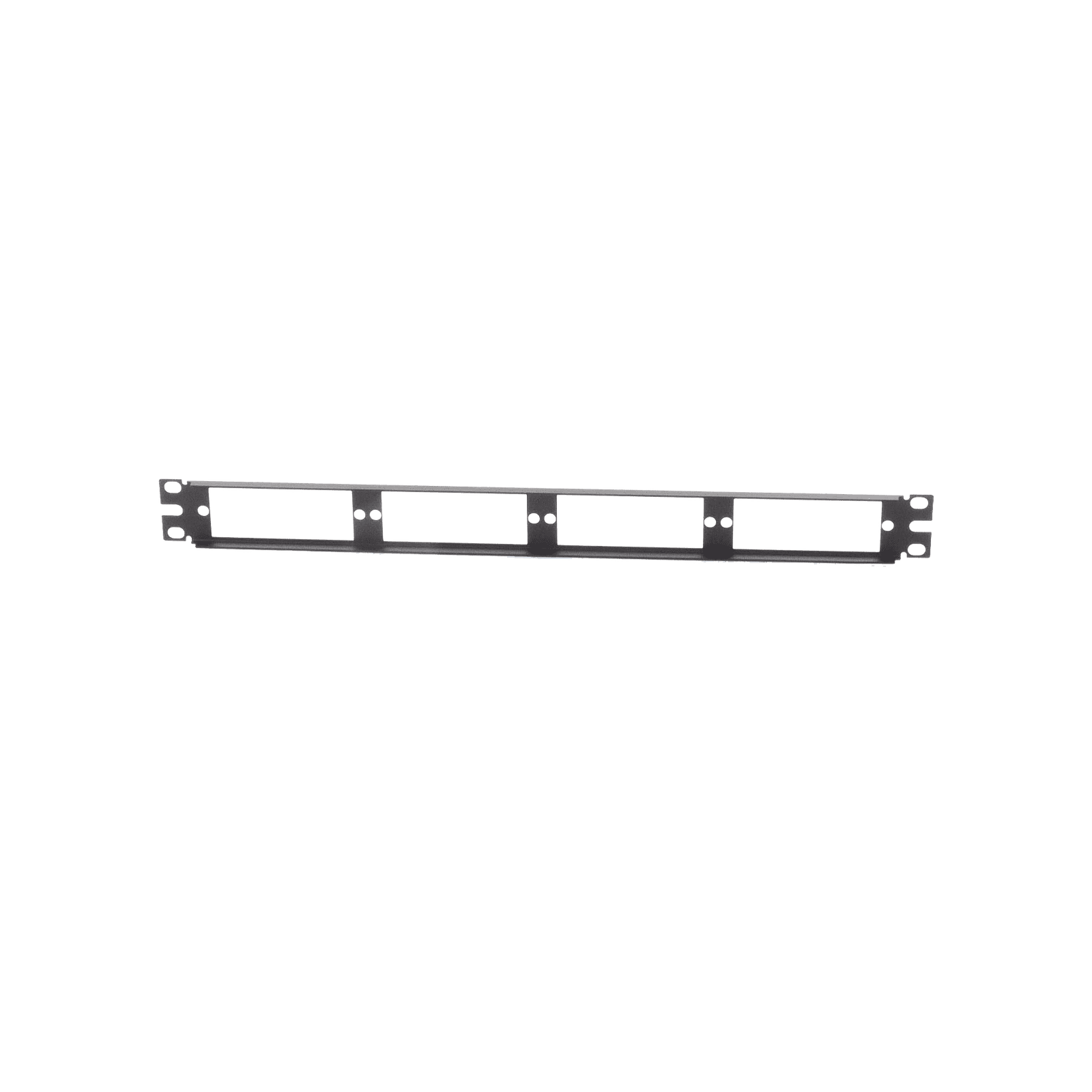 Patch Panel de Fibra Óptica, Para 4 Placas Acopladoras FAP o FMP, Color Negro, 1UR CFAPPBL1 - PANDUIT