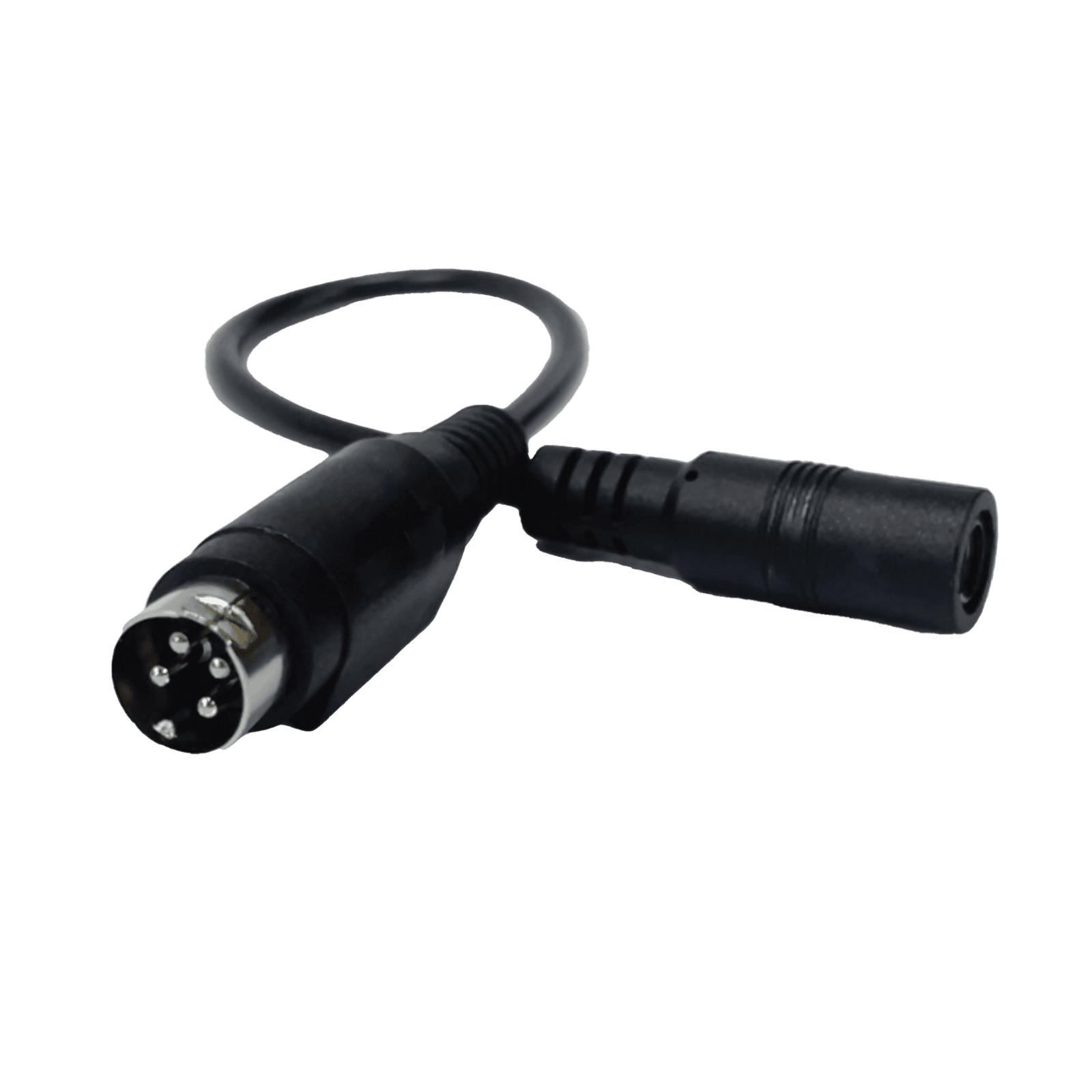 Adaptador Universal DC Hembra a Minidin 4 Pines Macho / Recomendado para DVR´s epcom / HIKVISION CHDCM4P - EPCOM POWERLINE