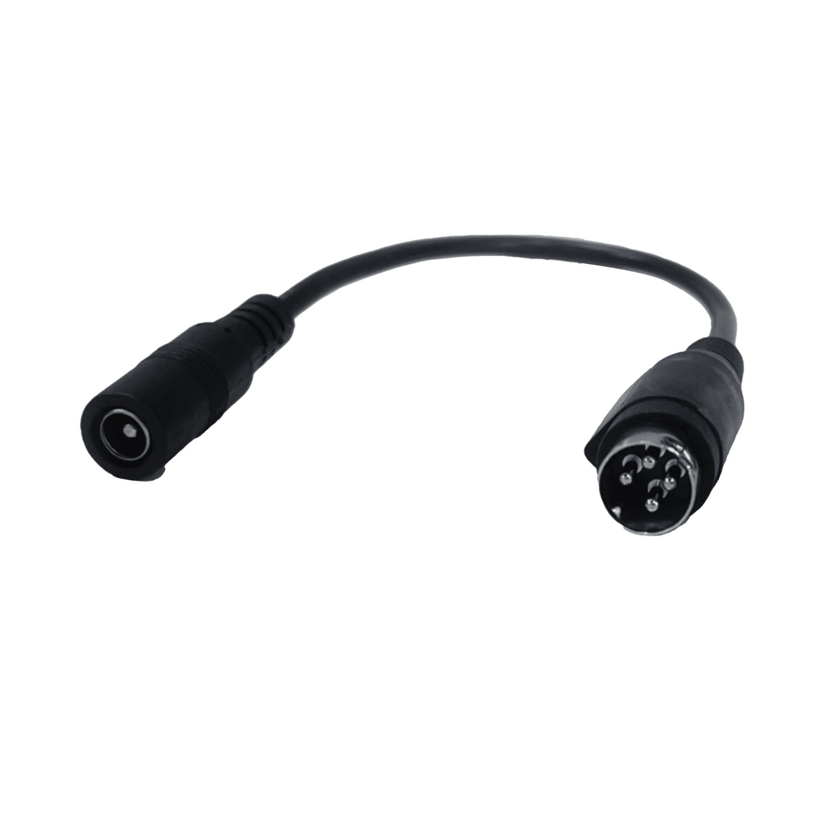 Adaptador Universal DC Hembra a Minidin 4 Pines Macho / Recomendado para DVR´s epcom / HIKVISION CHDCM4P - EPCOM POWERLINE
