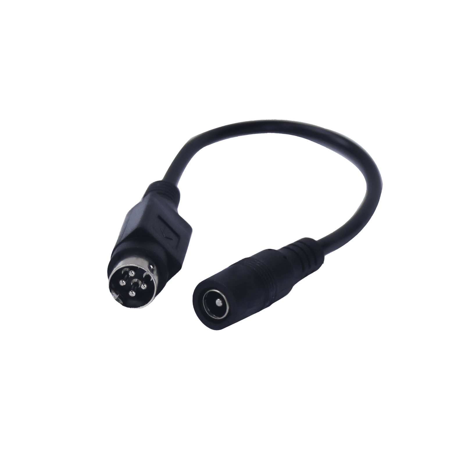 Adaptador Universal DC Hembra a Minidin 4 Pines Macho / Recomendado para DVR´s epcom / HIKVISION CHDCM4P - EPCOM POWERLINE