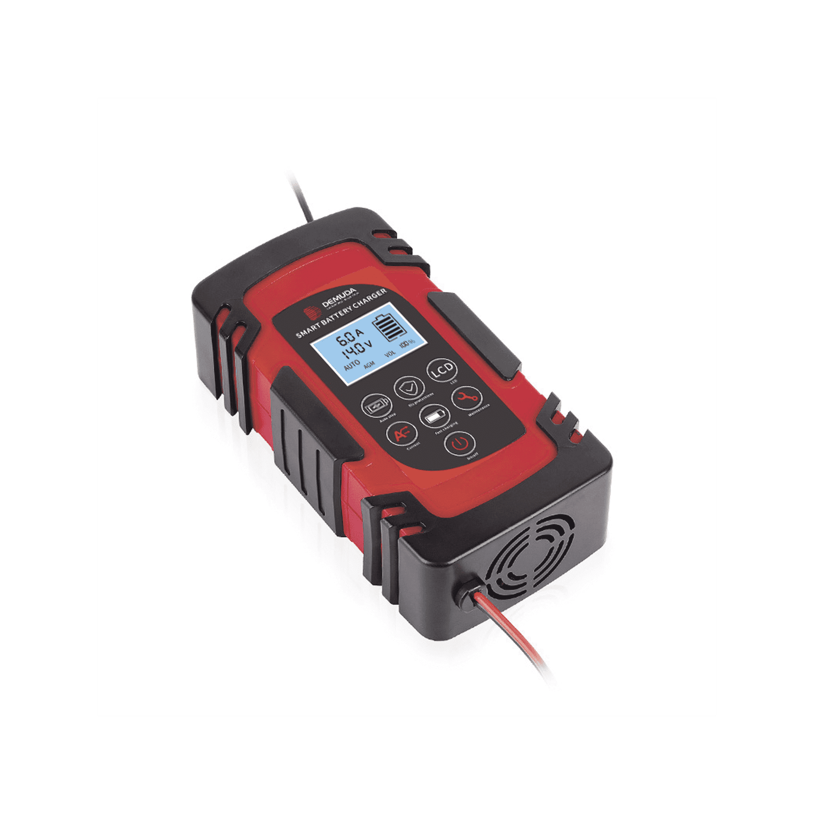 Cargador de Baterías / 12 o 24 Vcc / hasta 40 Ah / 2, 4 o 6 A / Display LCD CHR-80 - EPCOM POWERLINE