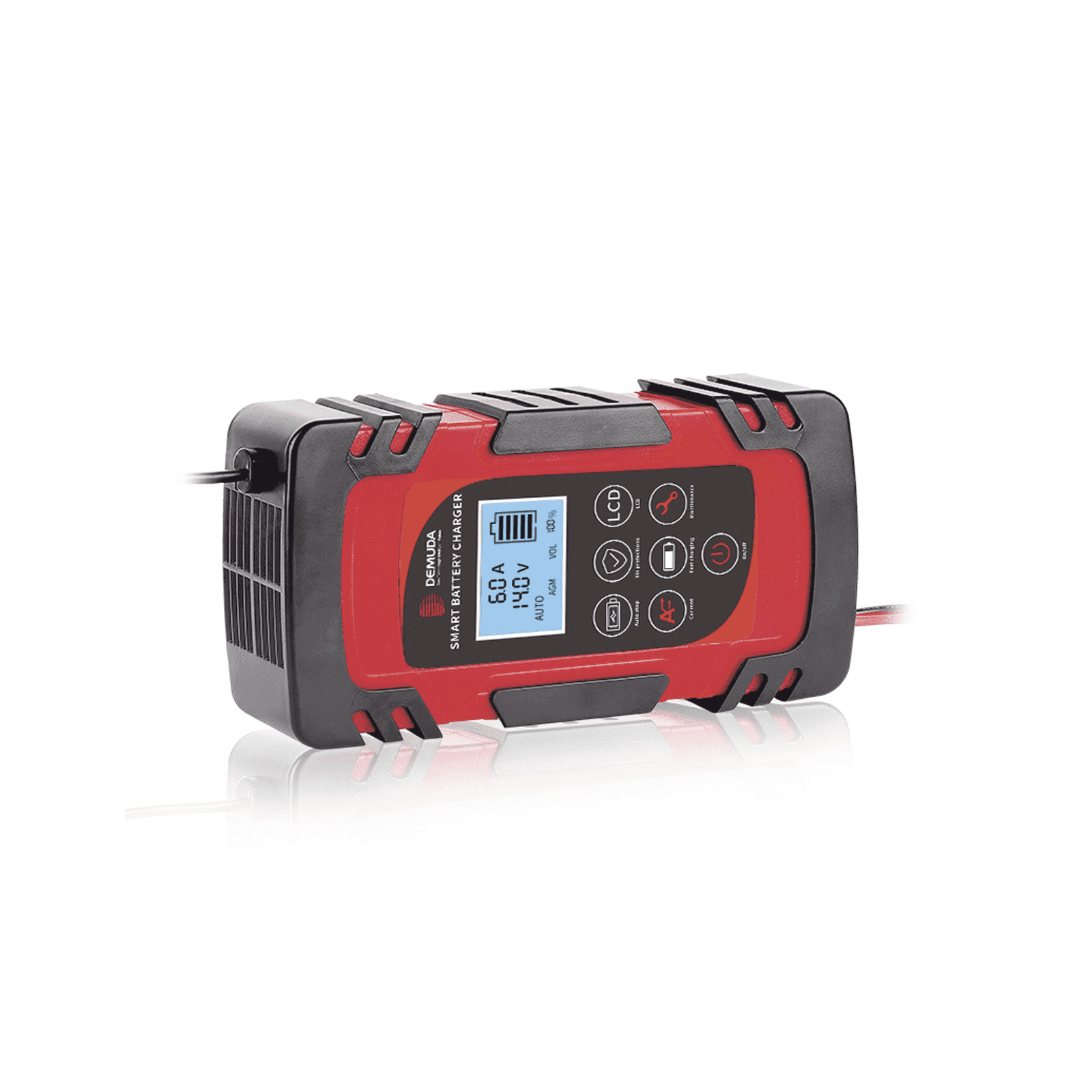 Cargador de Baterías / 12 o 24 Vcc / hasta 40 Ah / 2, 4 o 6 A / Display LCD CHR-80 - EPCOM POWERLINE