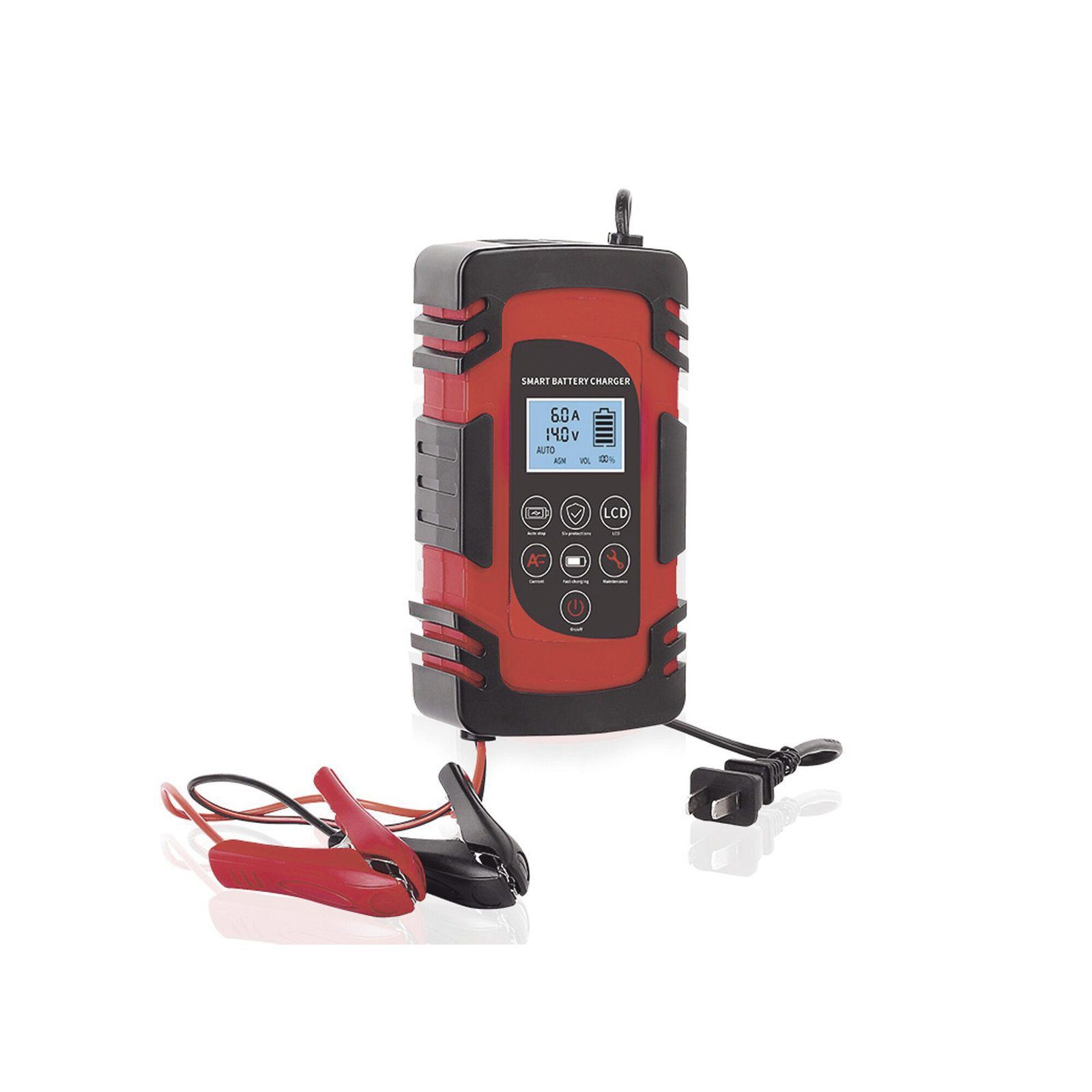 Cargador de Baterías / 12 o 24 Vcc / hasta 40 Ah / 2, 4 o 6 A / Display LCD CHR-80 - EPCOM POWERLINE