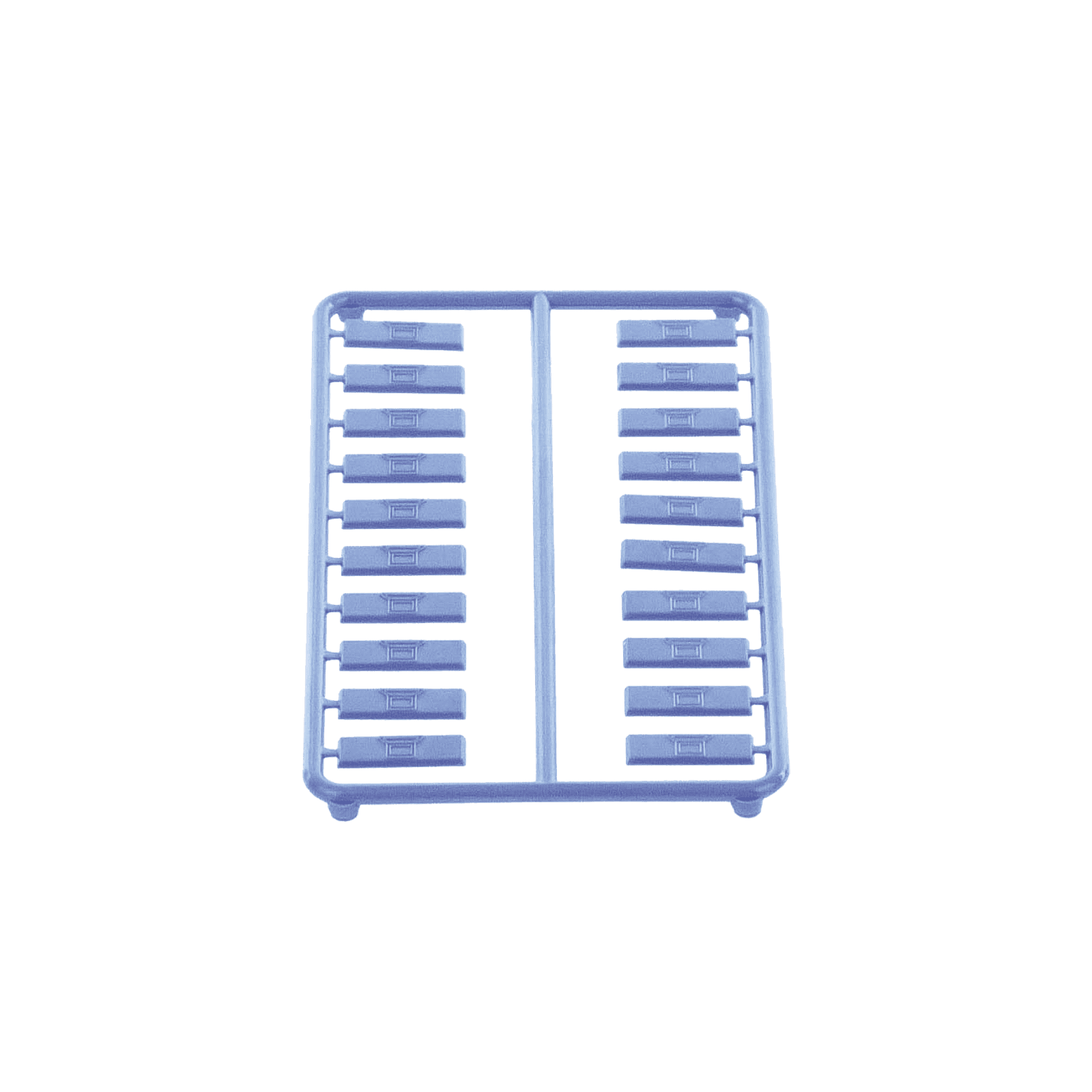 Paquete de 100 Iconos de Datos de Instalación a Presión, Para Jacks Mini-Com de Panduit, De Plástico, Color Azul CIDBU-C - PANDUIT