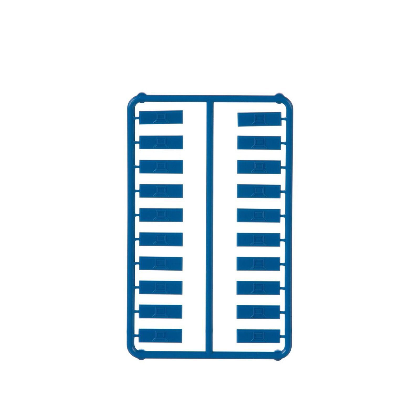 Paquete de 100 Iconos de Datos de Instalación a Presión, Para Jacks Mini-Com de Panduit, De Plástico, Color Azul CIDBU-C - PANDUIT