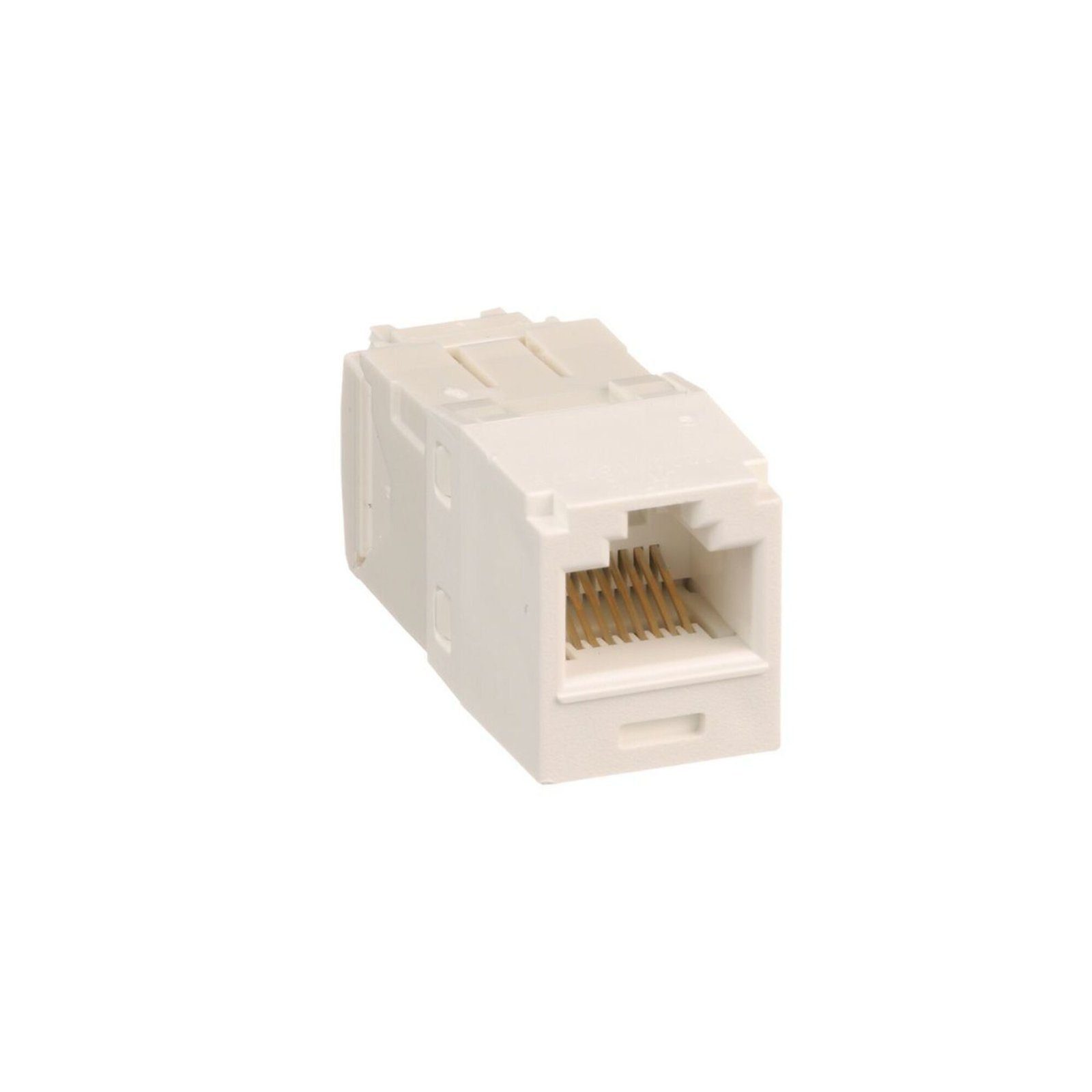 Conector Jack RJ45 Estilo TG, Mini-Com, Categoría 6, de 8 posiciones y 8 cables, Color Blanco Ártico CJ688TGAW - PANDUIT