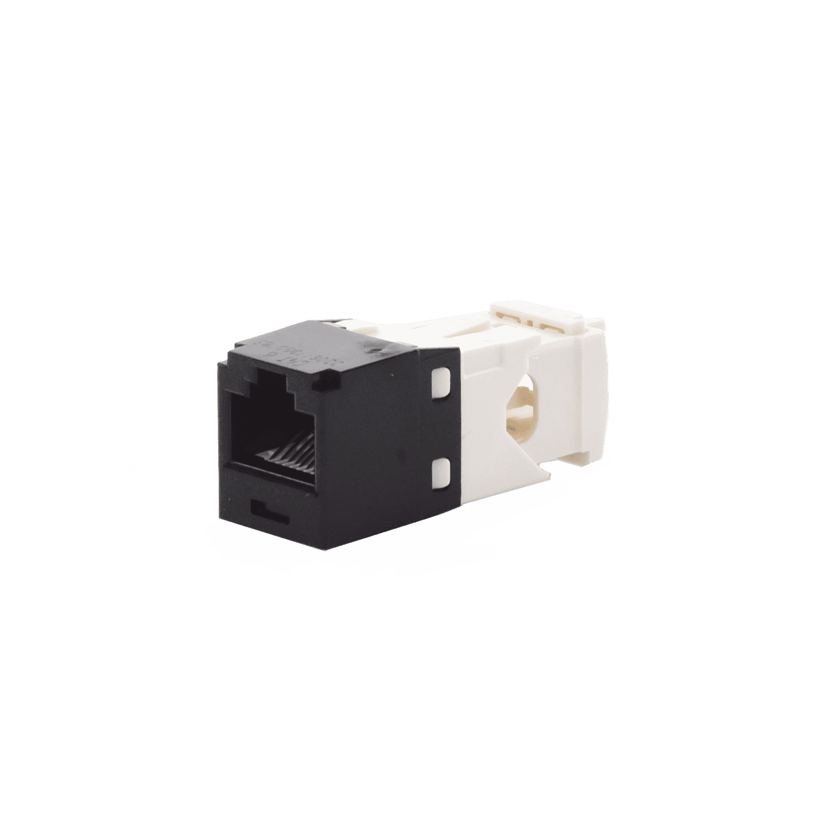 Conector Jack RJ45 Estilo TG, Mini-Com, Categoría 6, de 8 posiciones y 8 cables, Color Negro CJ688TGBL - PANDUIT