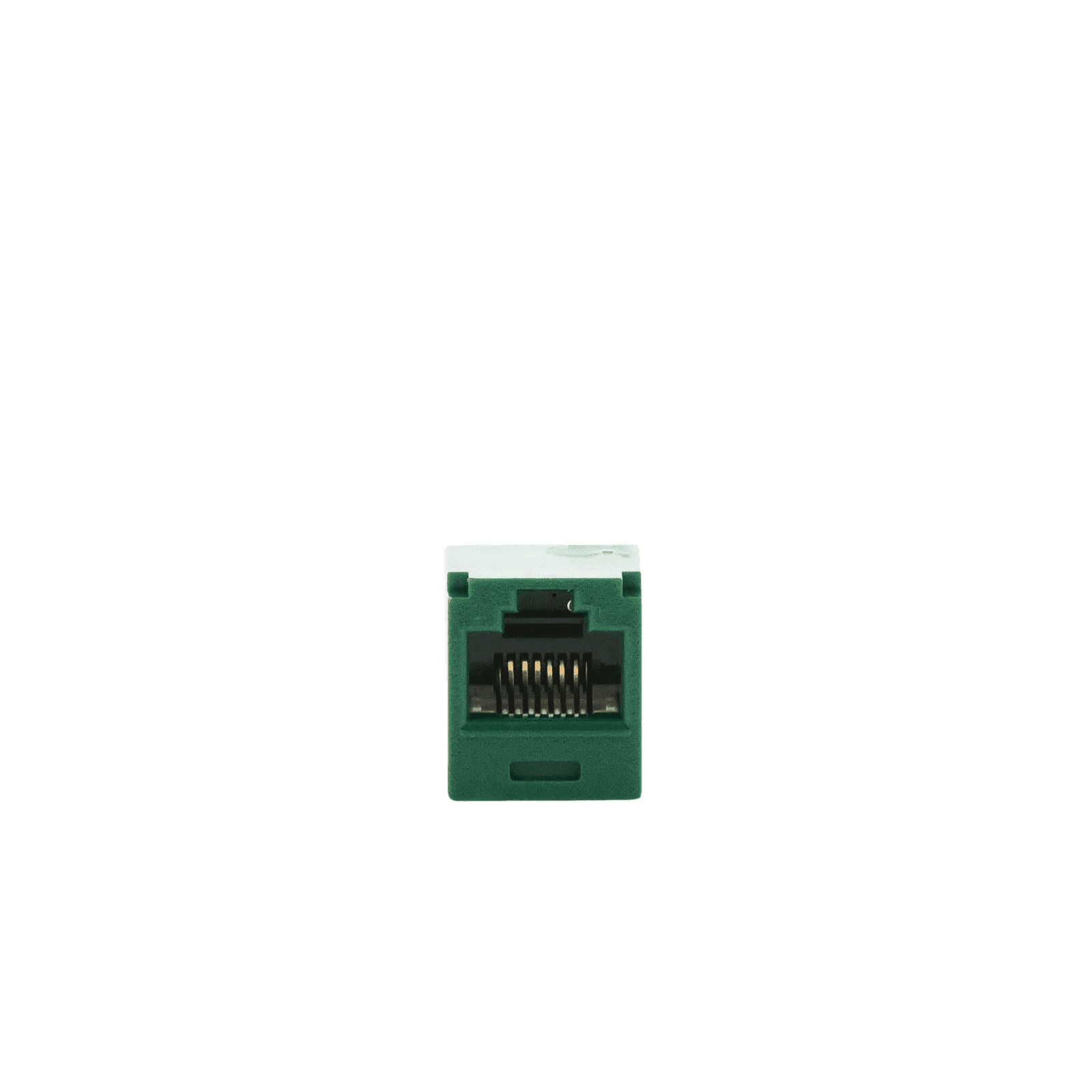 Conector Jack RJ45 Estilo TG, Mini-Com, Categoría 6, de 8 posiciones y 8 cables, Color Verde CJ688TGGR - PANDUIT