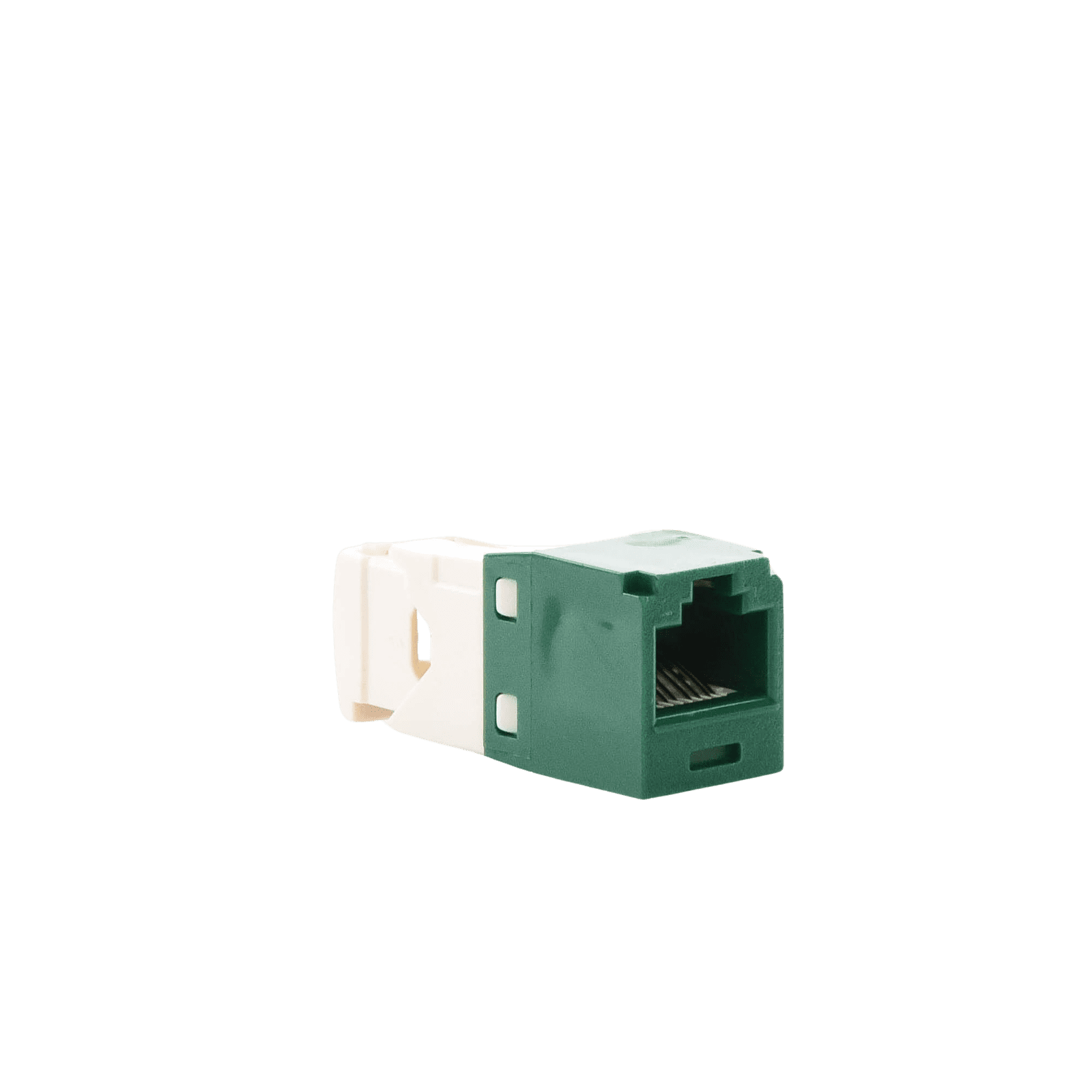 Conector Jack RJ45 Estilo TG, Mini-Com, Categoría 6, de 8 posiciones y 8 cables, Color Verde CJ688TGGR - PANDUIT