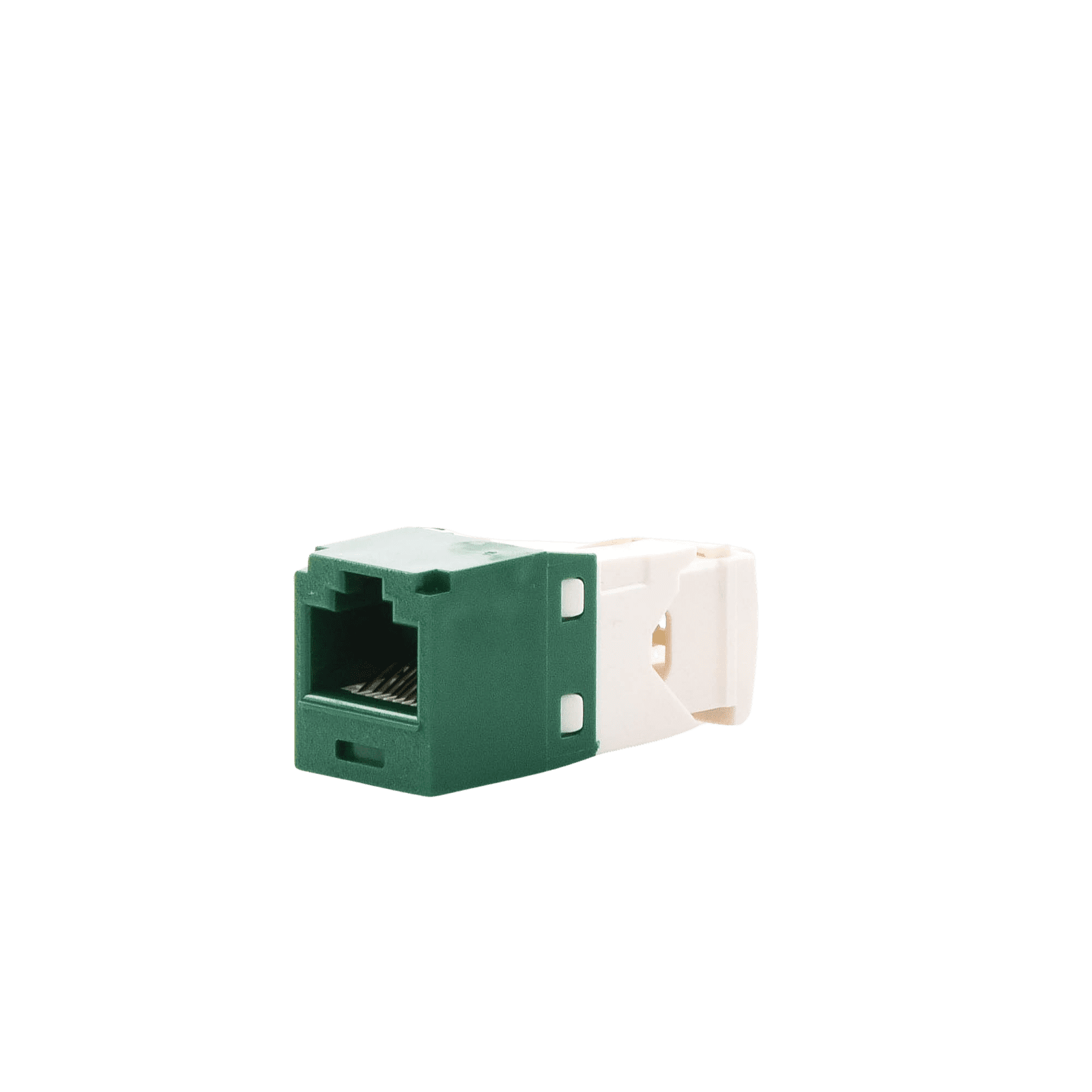 Conector Jack RJ45 Estilo TG, Mini-Com, Categoría 6, de 8 posiciones y 8 cables, Color Verde CJ688TGGR - PANDUIT