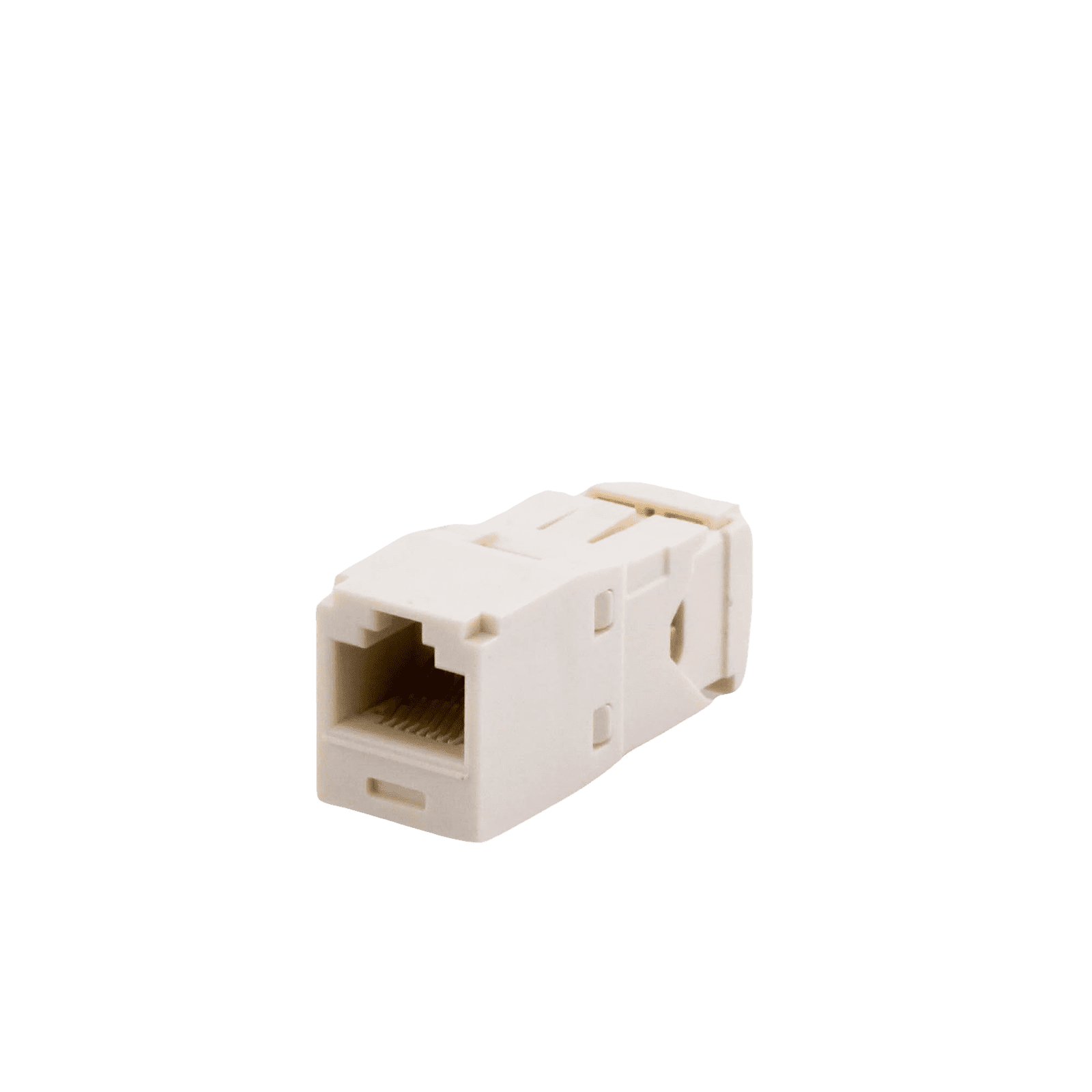Conector Jack RJ45 Estilo TG, Mini-Com, Categoría 6, de 8 posiciones y 8 cables, Color Blanco Mate CJ688TGIW - PANDUIT