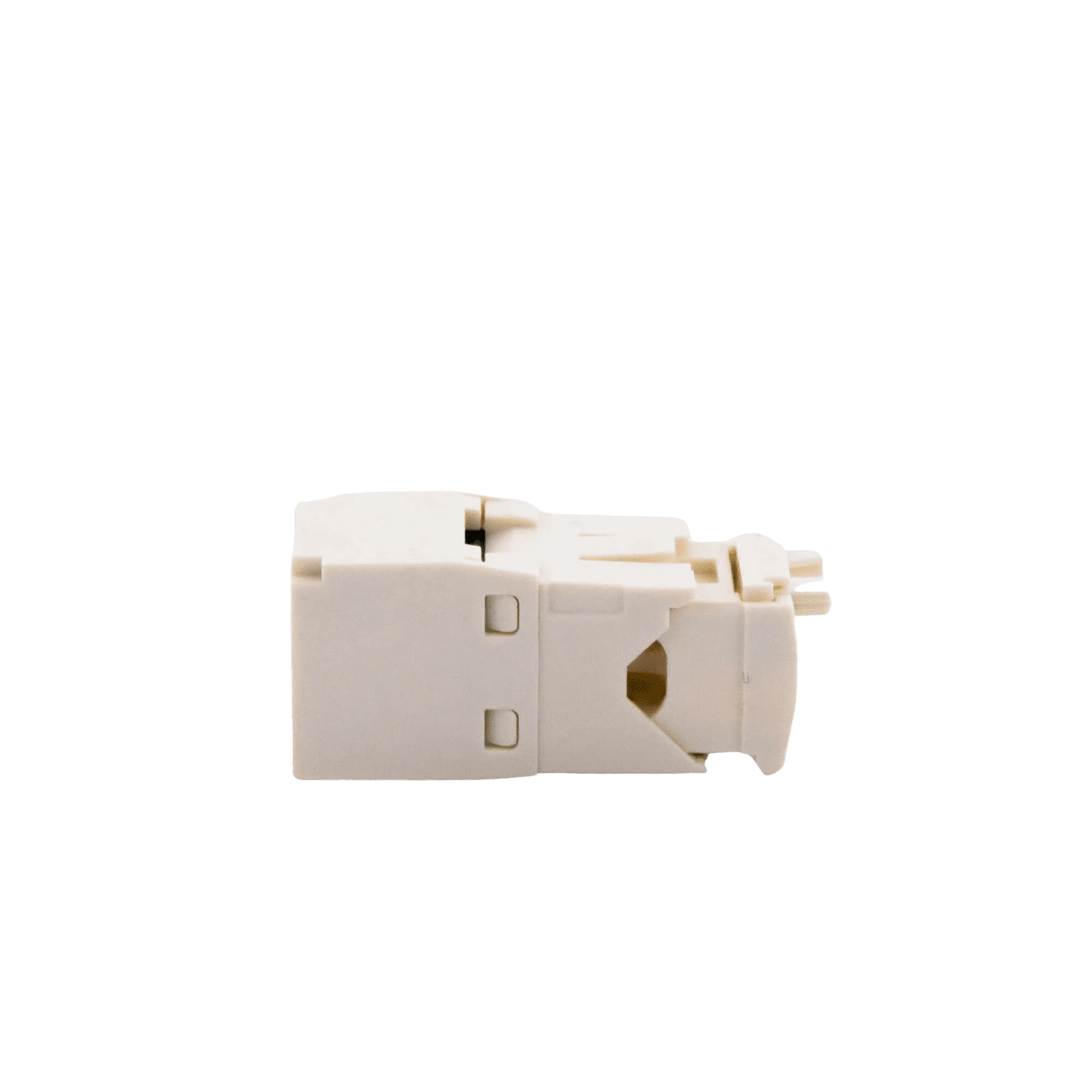 Conector Jack RJ45 Estilo TG, Mini-Com, Categoría 6, de 8 posiciones y 8 cables, Color Blanco Mate CJ688TGIW - PANDUIT