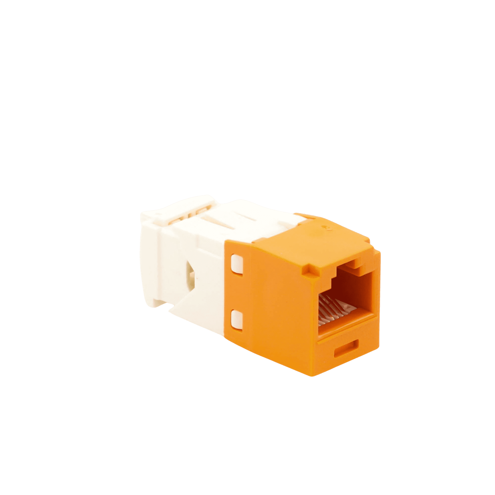 Conector Jack RJ45 Estilo TG, Mini-Com, Categoría 6, de 8 posiciones y 8 cables, Color Naranja CJ688TGOR - PANDUIT