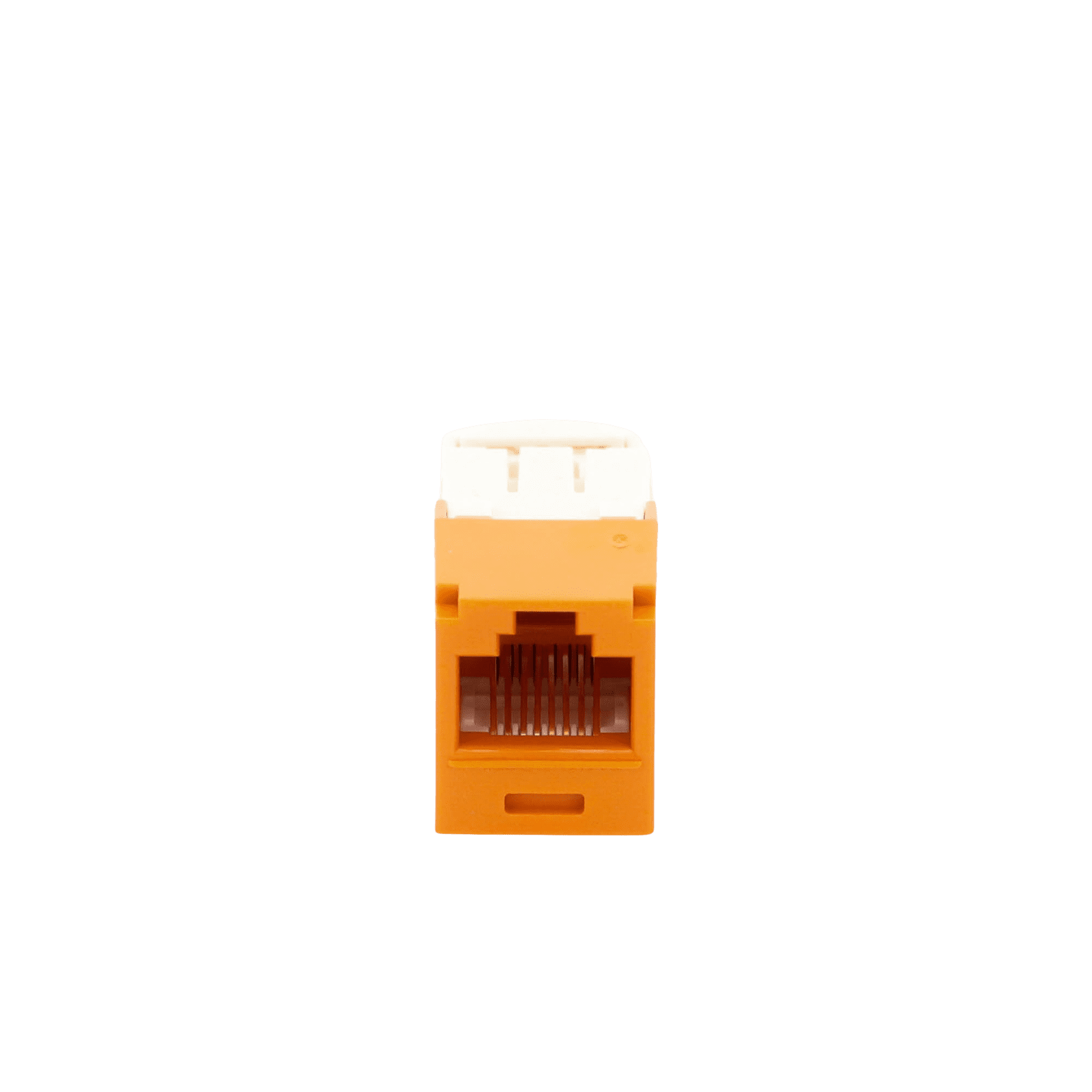 Conector Jack RJ45 Estilo TG, Mini-Com, Categoría 6, de 8 posiciones y 8 cables, Color Naranja CJ688TGOR - PANDUIT
