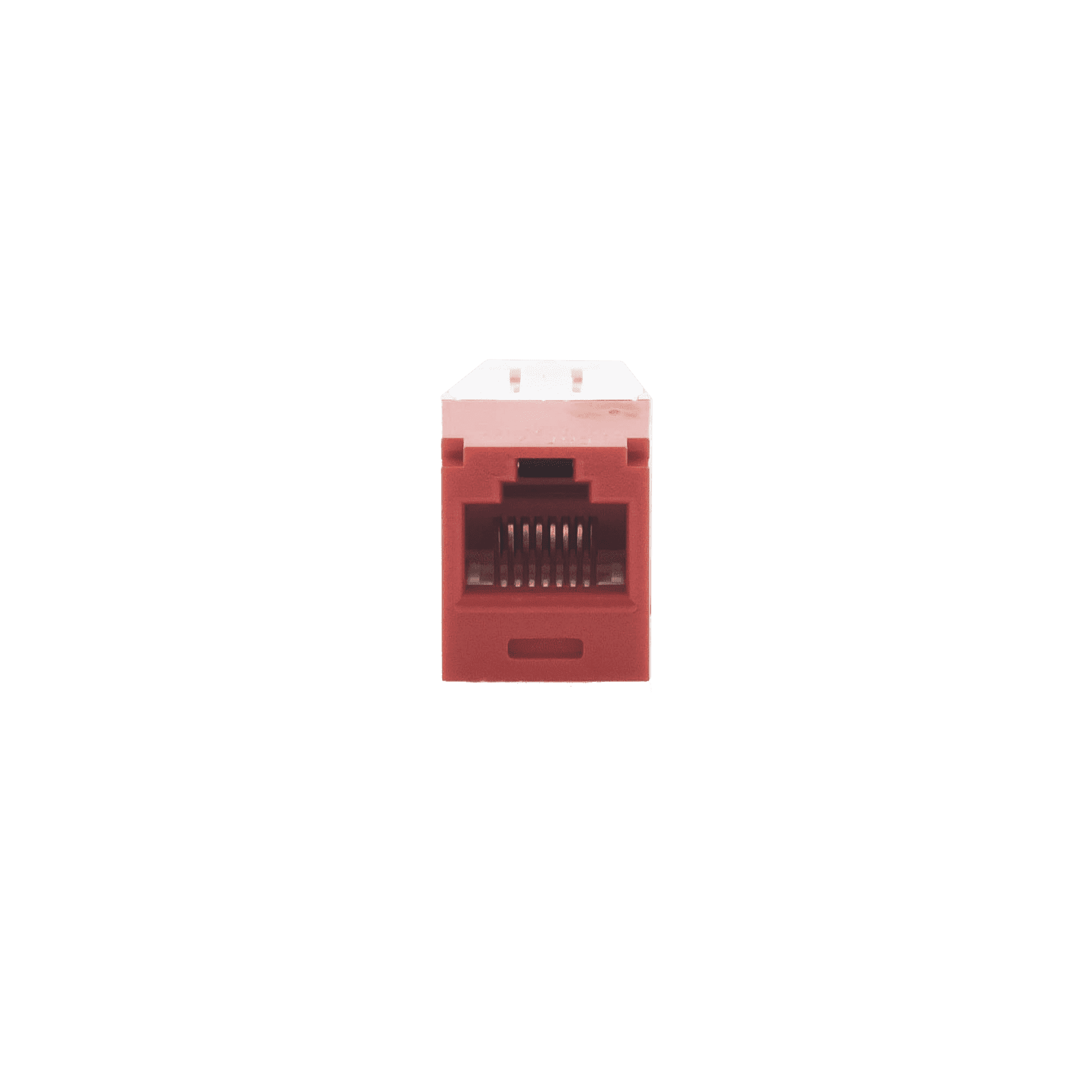 Conector Jack RJ45 Estilo TG, Mini-Com, Categoría 6, de 8 posiciones y 8 cables, Color Rojo CJ688TGRD - PANDUIT