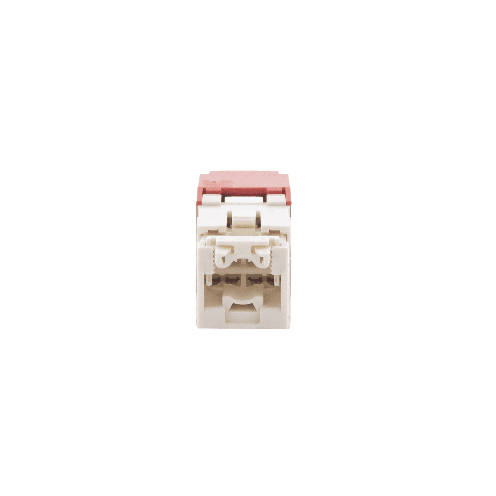 Conector Jack RJ45 Estilo TG, Mini-Com, Categoría 6, de 8 posiciones y 8 cables, Color Rojo CJ688TGRD - PANDUIT
