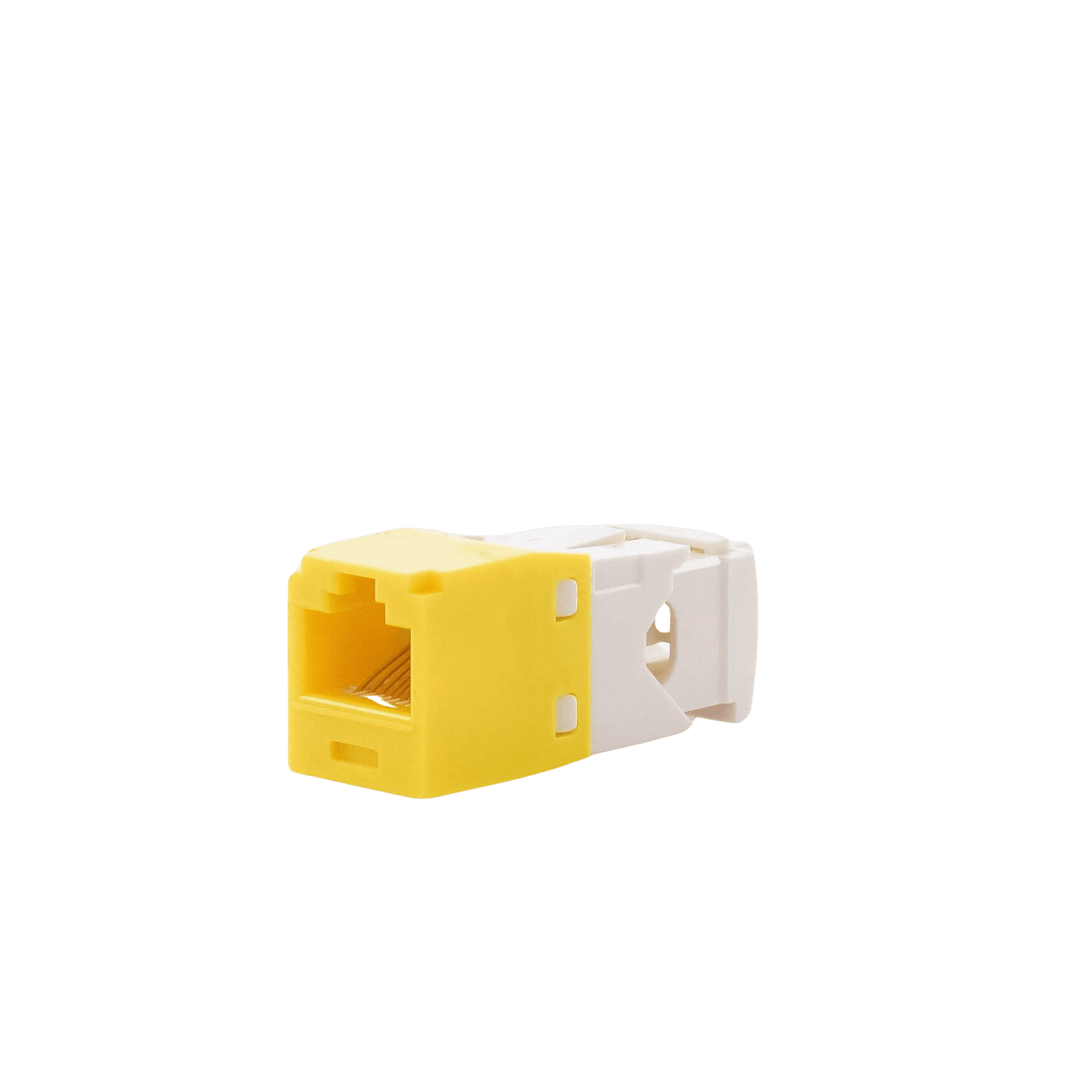 Conector Jack RJ45 Estilo TG, Mini-Com, Categoría 6, de 8 posiciones y 8 cables, Color Amarillo CJ688TGYL - PANDUIT