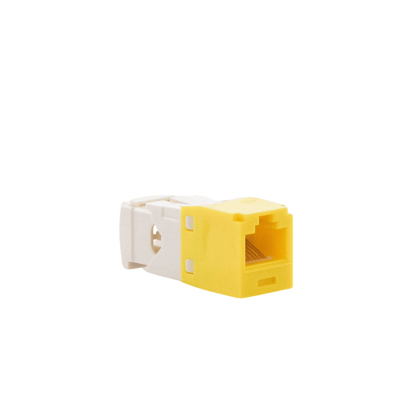 Conector Jack RJ45 Estilo TG, Mini-Com, Categoría 6, de 8 posiciones y 8 cables, Color Amarillo CJ688TGYL - PANDUIT