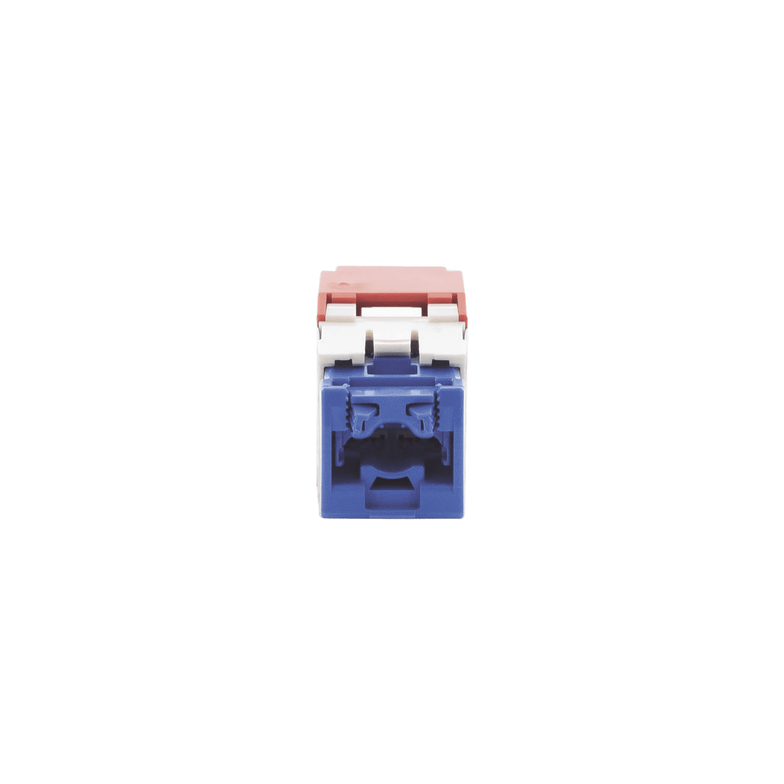 Conector Jack RJ45 Estilo TG, Mini-Com, Categoría 6A, de 8 posiciones y 8 cables, Color Rojo CJ6X88TGRD - PANDUIT