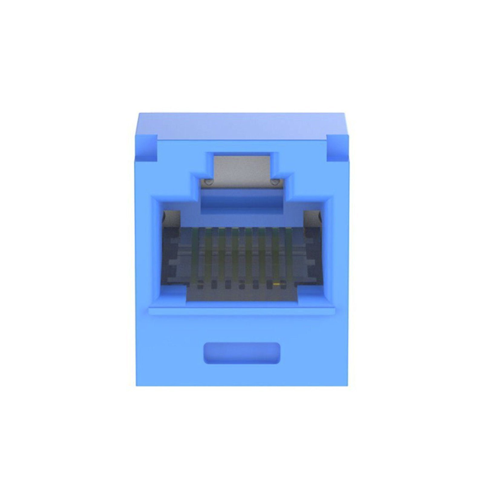 Conector Jack RJ45 Estilo TG, Mini-Com, Categoría 6A, Con Gel Resistente a la Corrosión, de 8 posiciones y 8 cables, Color Azul CJE6X88TGBU - PANDUIT