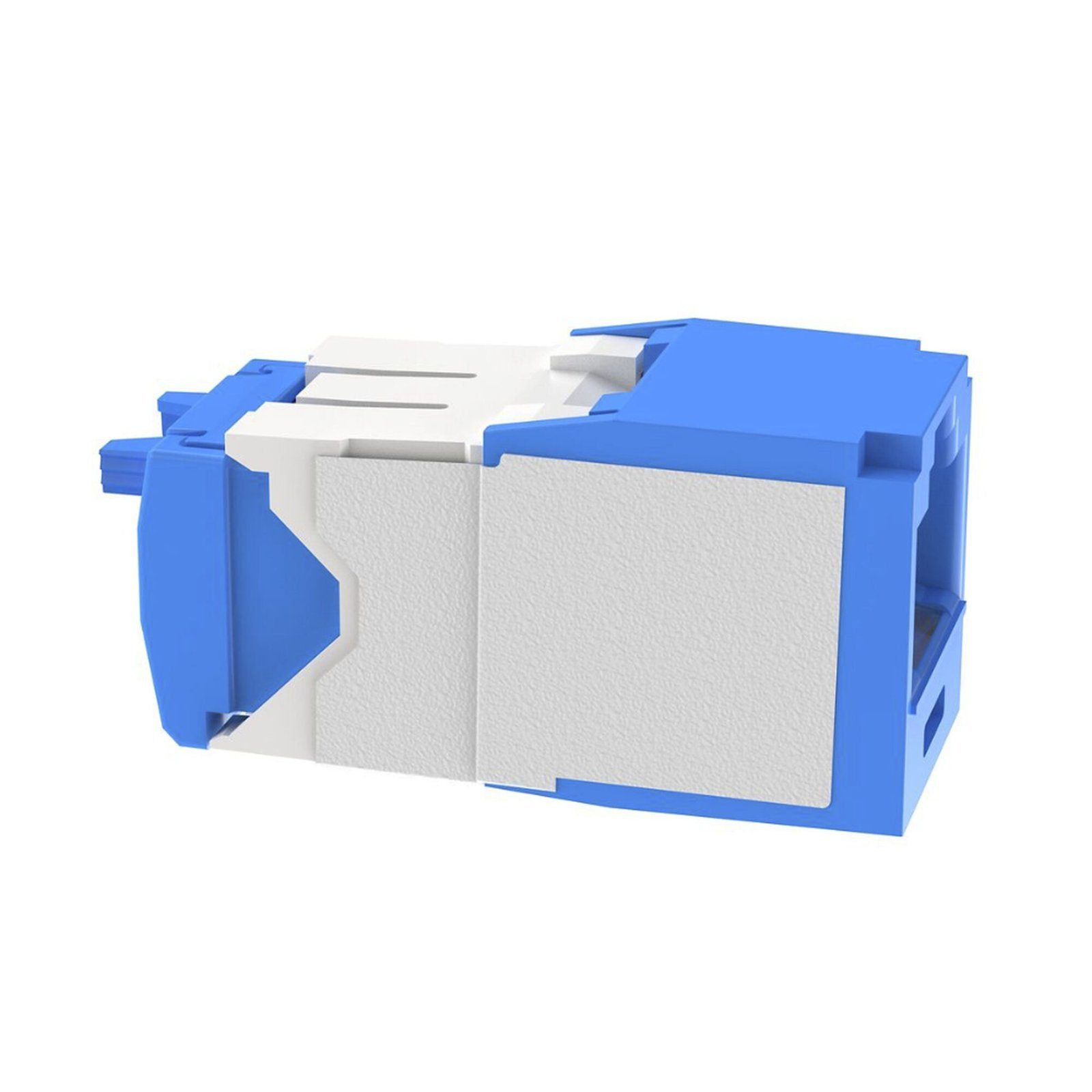 Conector Jack RJ45 Estilo TG, Mini-Com, Categoría 6A, Con Gel Resistente a la Corrosión, de 8 posiciones y 8 cables, Color Azul CJE6X88TGBU - PANDUIT