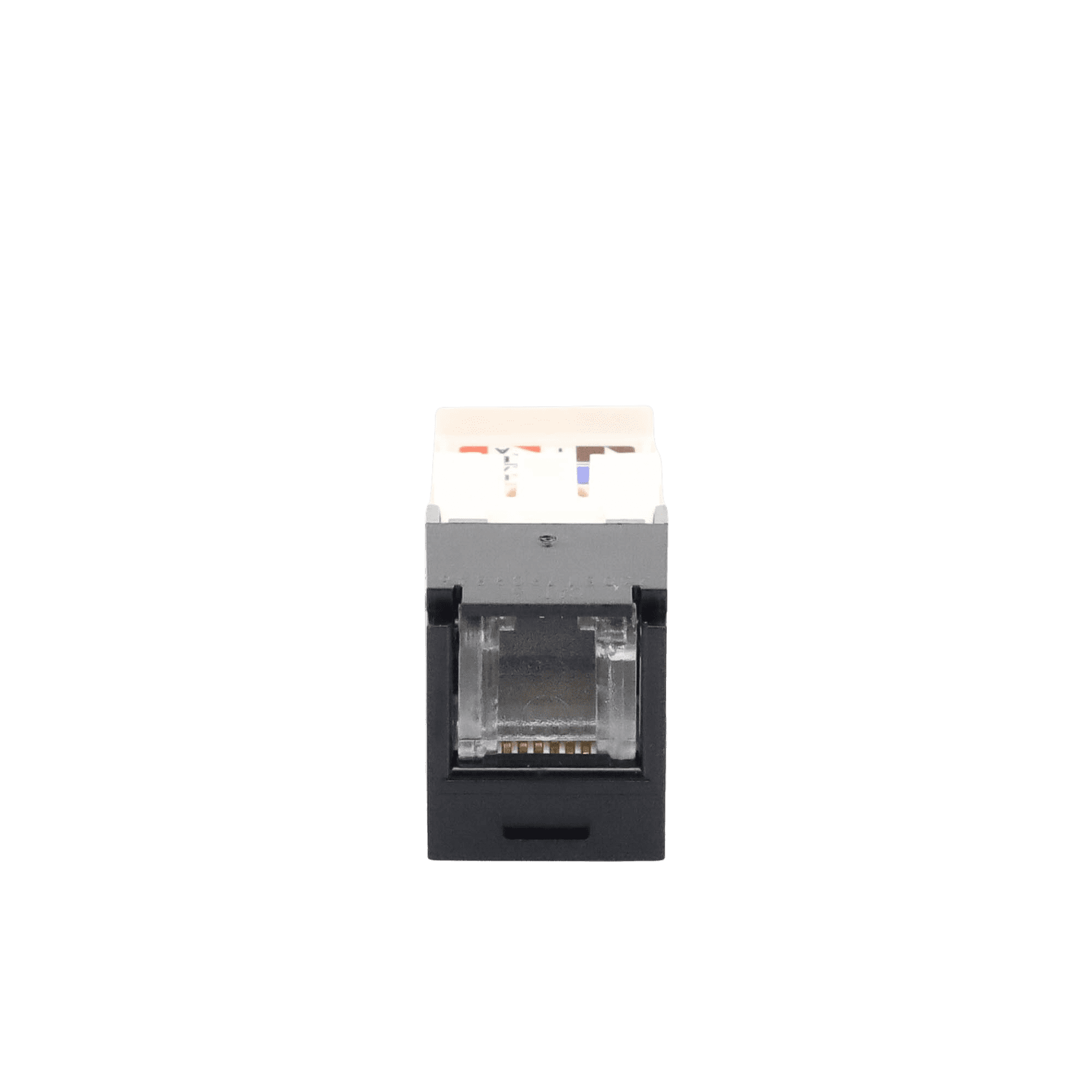 Conector Jack RJ45 Estilo TG con Ventana, Mini-Com, Categoría 6, de 8 posiciones y 8 cables, Color Negro CJH688TGBL - PANDUIT