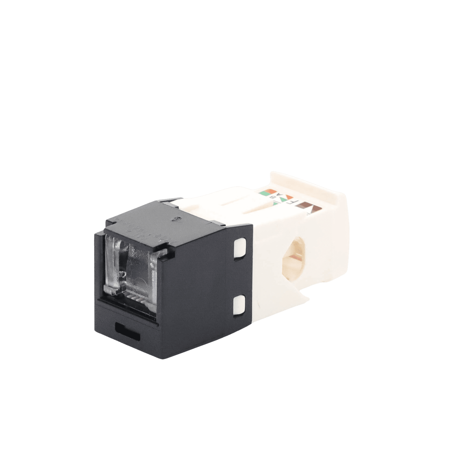 Conector Jack RJ45 Estilo TG con Ventana, Mini-Com, Categoría 6, de 8 posiciones y 8 cables, Color Negro CJH688TGBL - PANDUIT