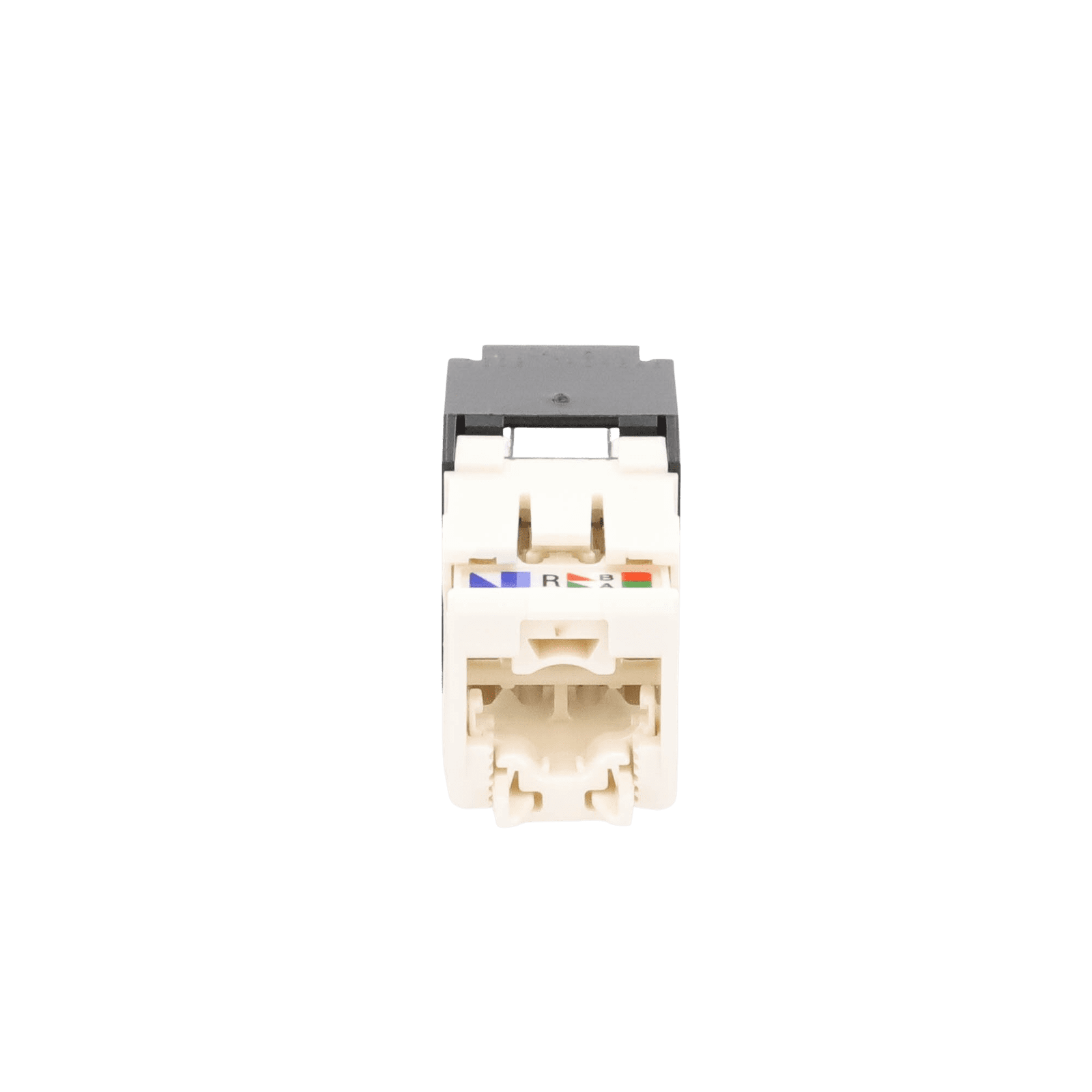 Conector Jack RJ45 Estilo TG con Ventana, Mini-Com, Categoría 6, de 8 posiciones y 8 cables, Color Negro CJH688TGBL - PANDUIT