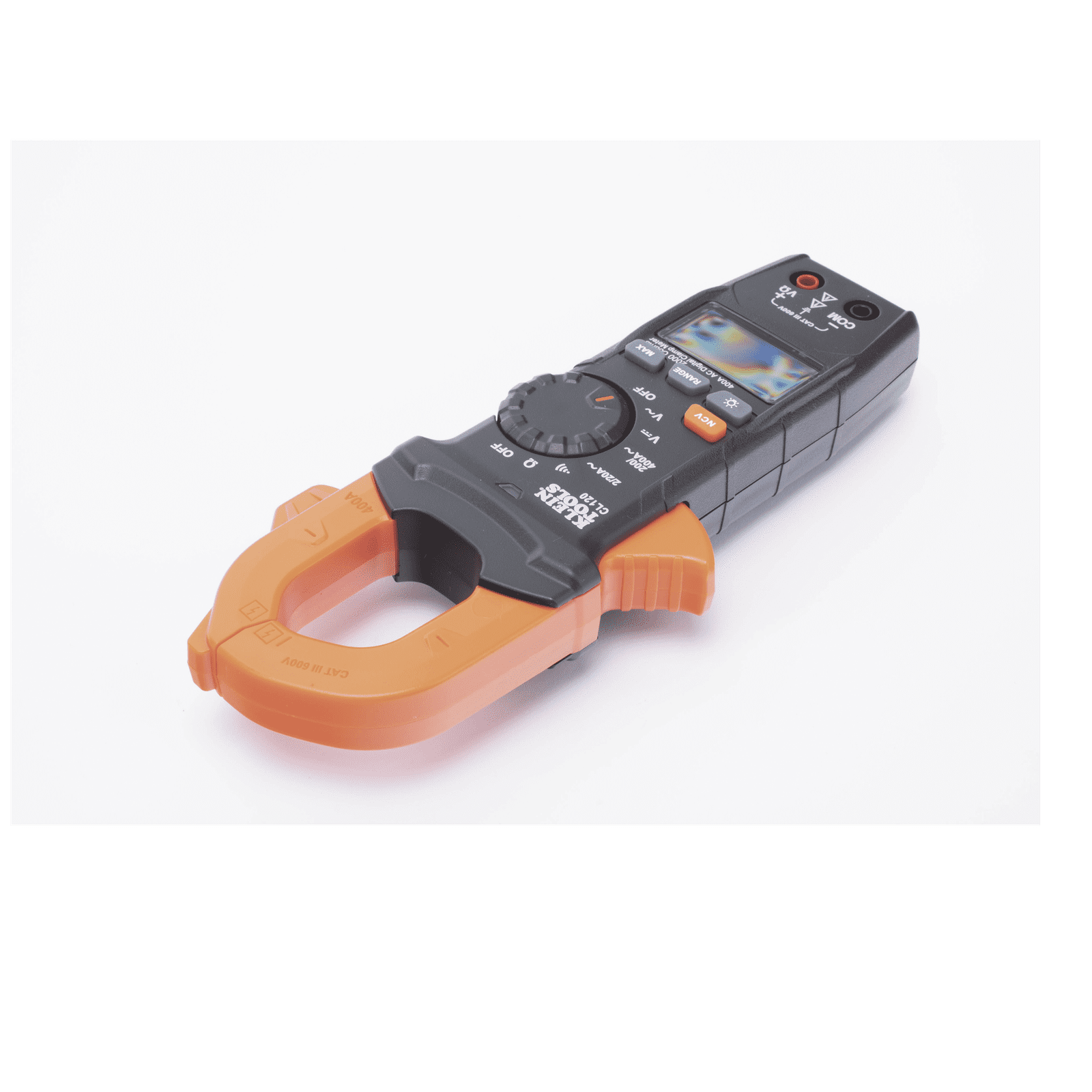 Amperímetro Digital de Gancho de Rango Automático de 400 A CA. CL-120 - KLEIN TOOLS