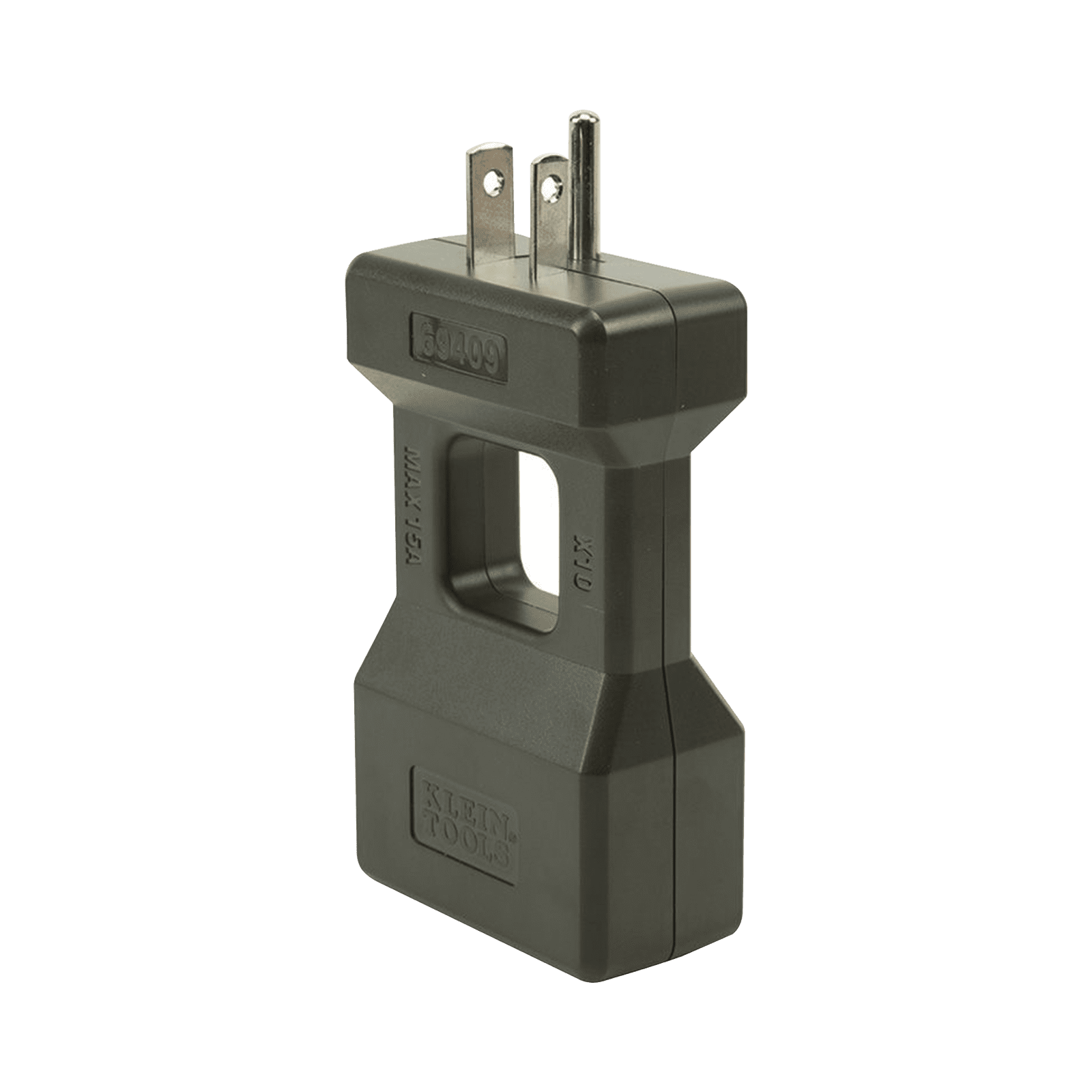 Kit de Amperímetro de Gancho (400A CA) con Probador de Fase y Divisor (para medir corriente sin cortar el cable). CL-120-KIT - KLEIN TOOLS
