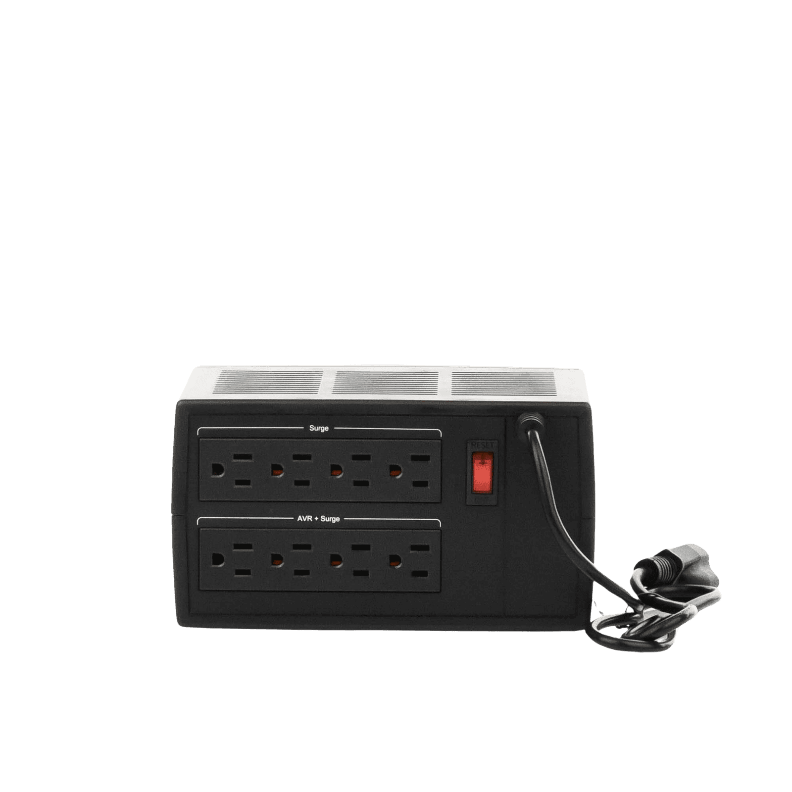 Regulador De Voltaje de 1500VA/750W, Entrada NEMA 5-15P, Con 8 Salidas NEMA 5-15R y Supresión de Picos a 245 Joules CL1500VR - CyberPower