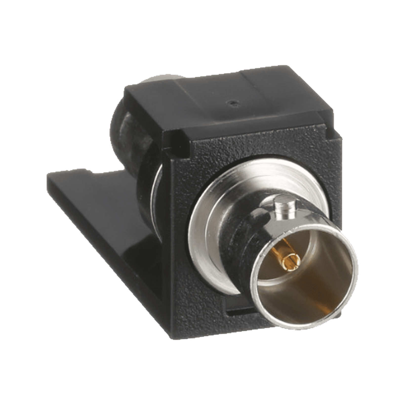 Módulo Acoplador Coaxial Tipo BNC, Mini-Com, de 75 Ohms, Color Negro CMBA75BLY - PANDUIT