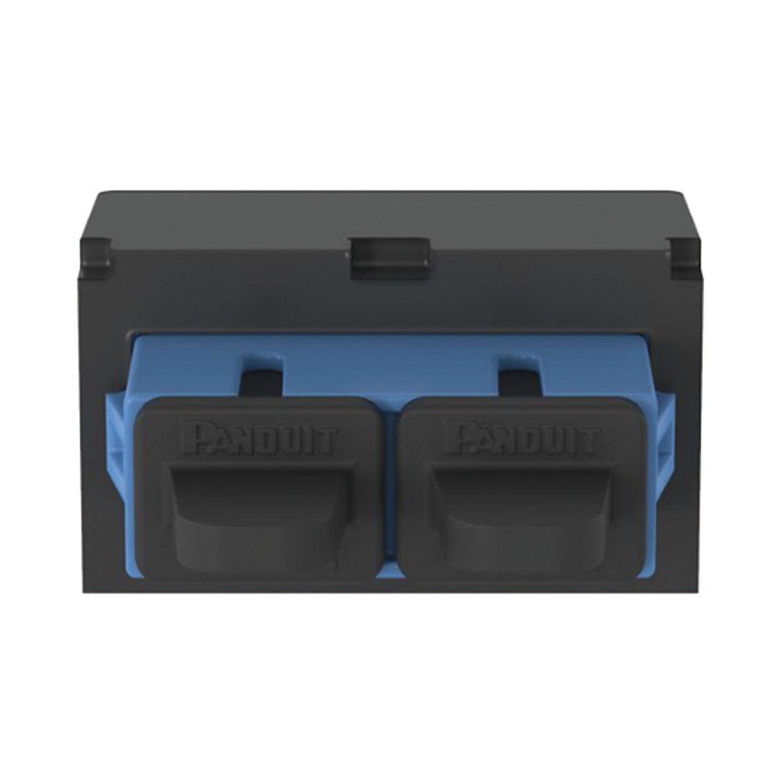 Módulo Acoplador SC Duplex, para Fibra Óptica Monomodo OS1/OS2, Tipo Mini-Com, Color Azul CMDBUSCZBL - PANDUIT