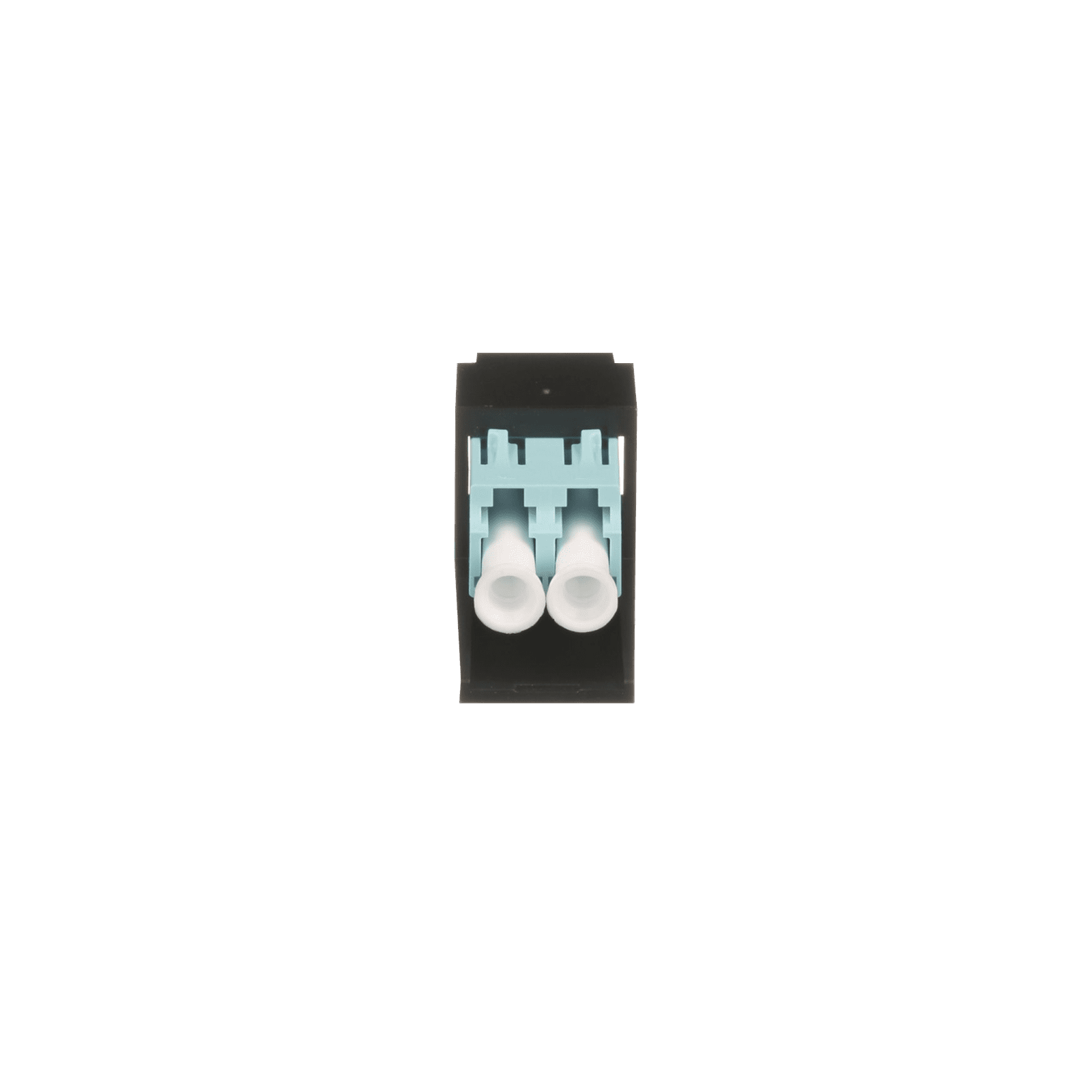 Módulo Acoplador LC Duplex, para Fibra Óptica Multimodo OM3/OM4, Tipo Mini-Com, Color Aqua CMDSAQLCZBL - PANDUIT